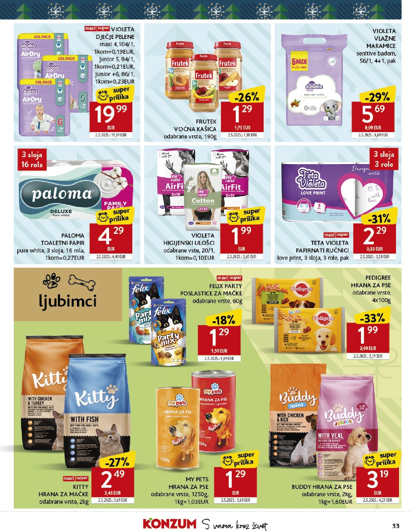 konzum - Prelistajte katalog Konzum, vrijedi od 27.12. do 06.01. - page: 33