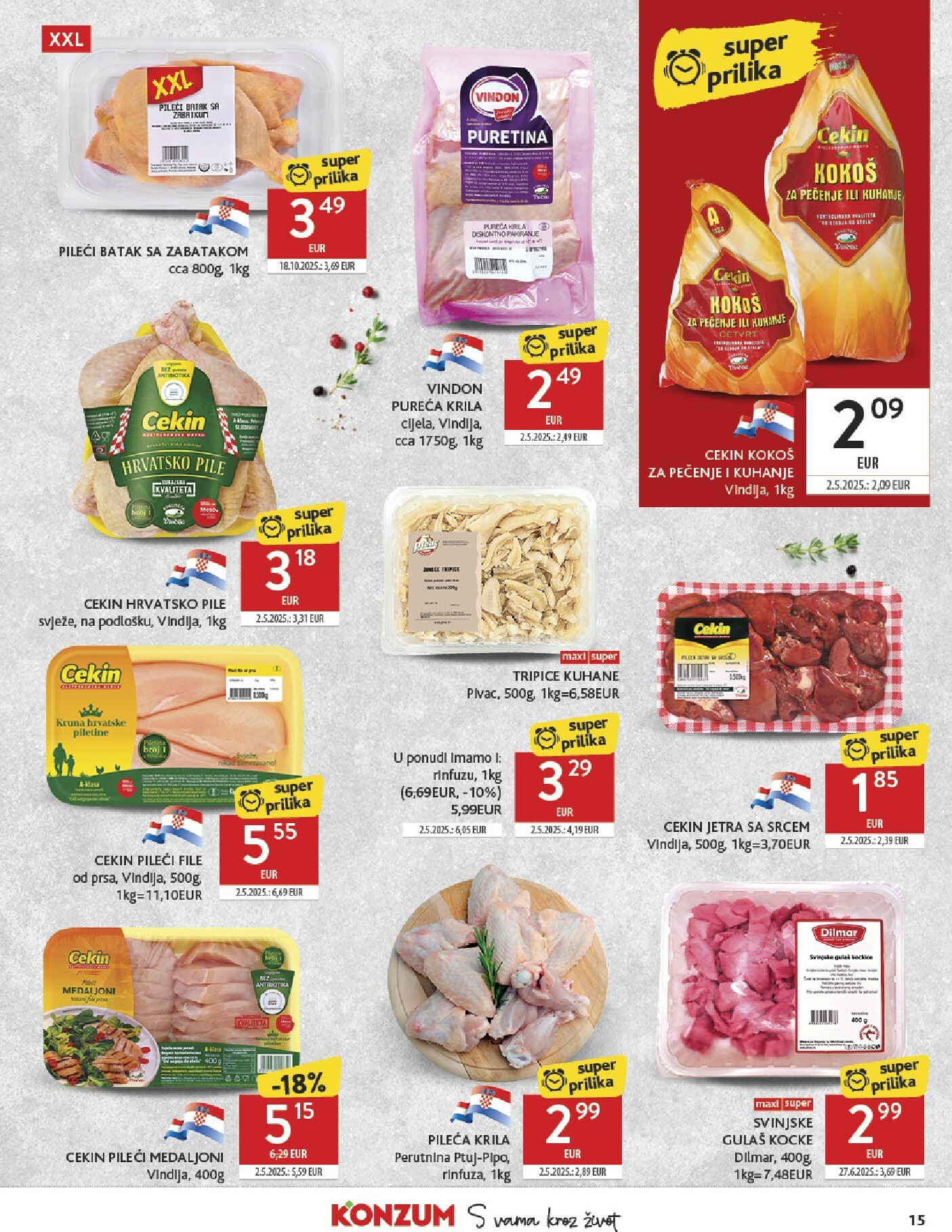 konzum - Prelistajte katalog Konzum, vrijedi od 07.01. do 13.01. - page: 15