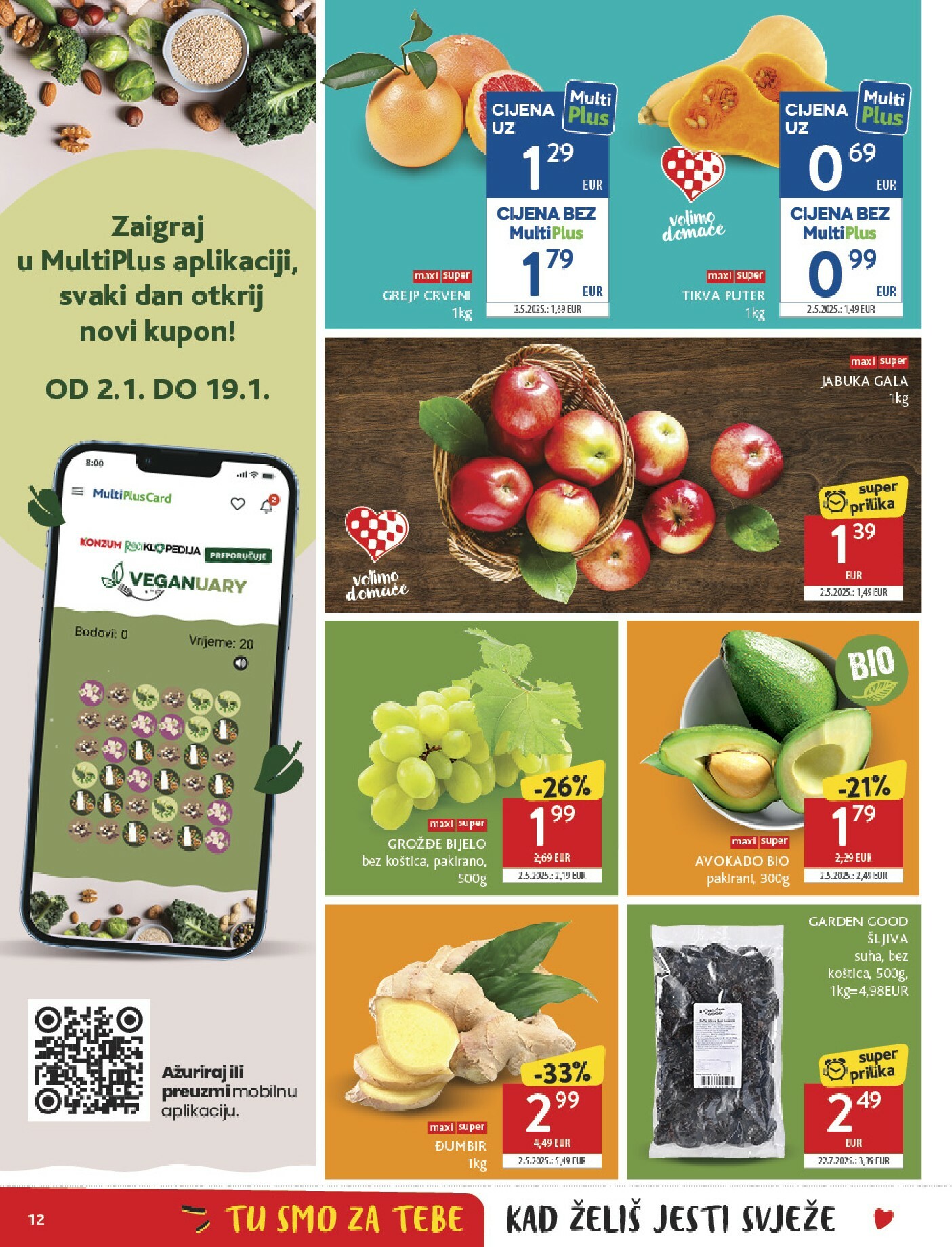 konzum - Prelistajte katalog Konzum, vrijedi od 07.01. do 13.01. - page: 12