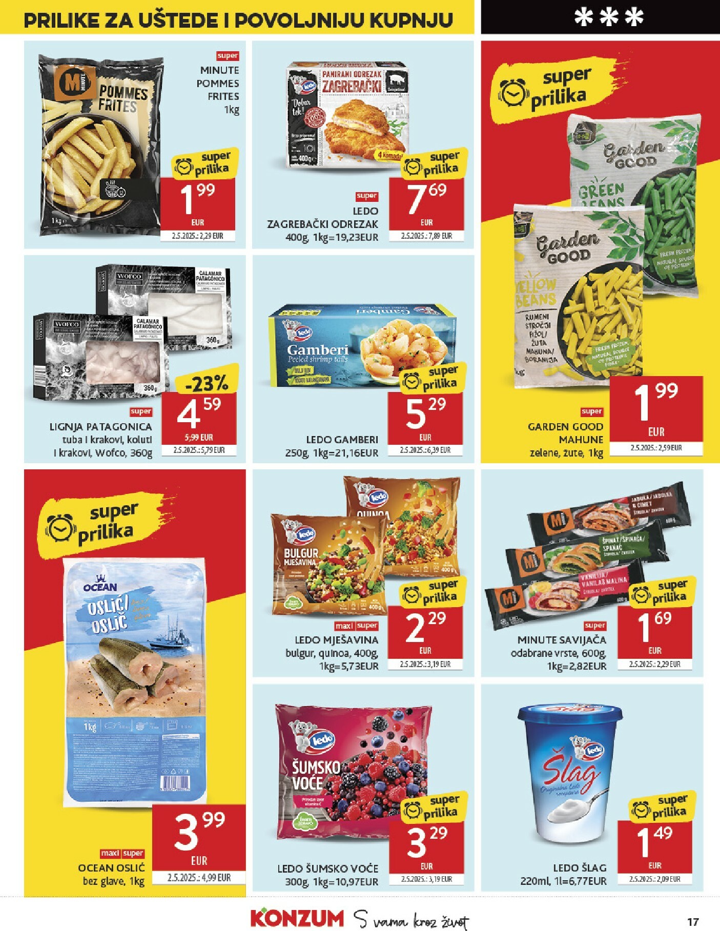 konzum - Prelistajte katalog Konzum, vrijedi od 07.01. do 13.01. - page: 17