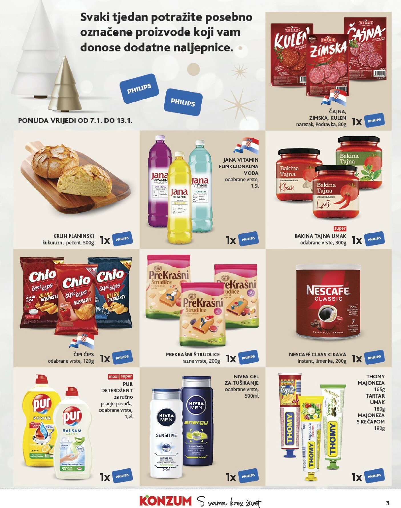konzum - Prelistajte katalog Konzum, vrijedi od 07.01. do 13.01. - page: 3