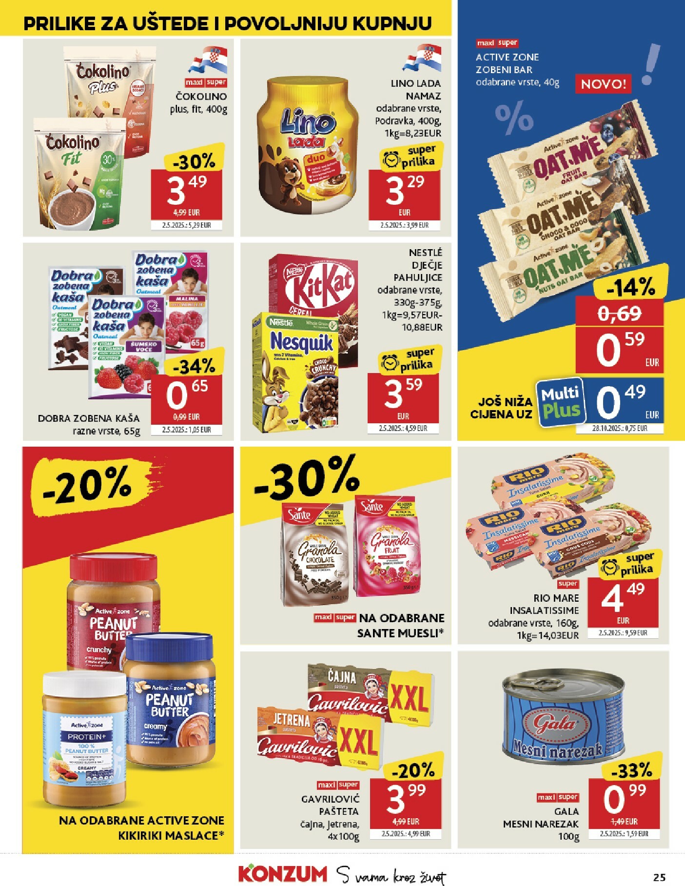 konzum - Prelistajte katalog Konzum, vrijedi od 07.01. do 13.01. - page: 25