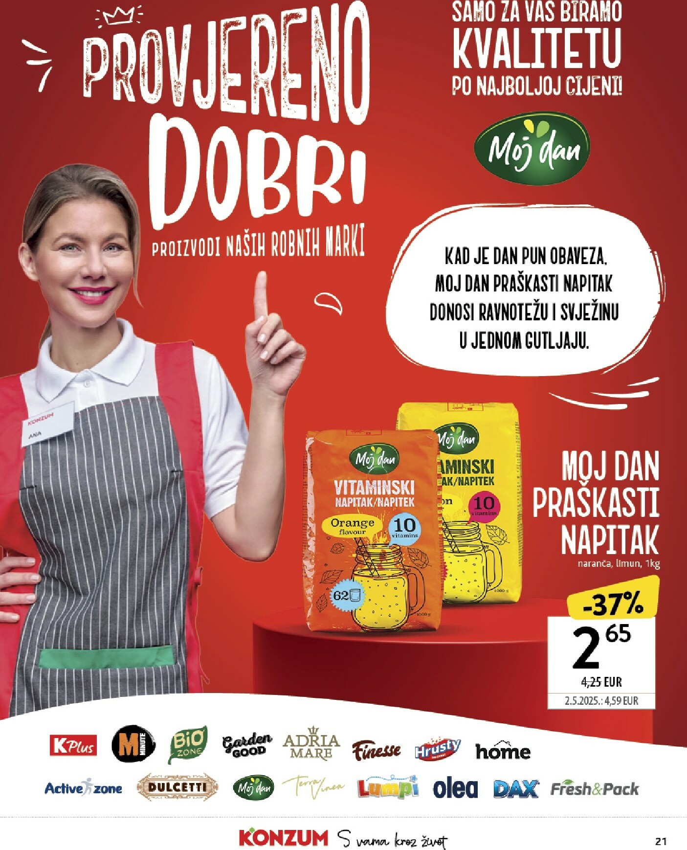 konzum - Prelistajte katalog Konzum, vrijedi od 07.01. do 13.01. - page: 21