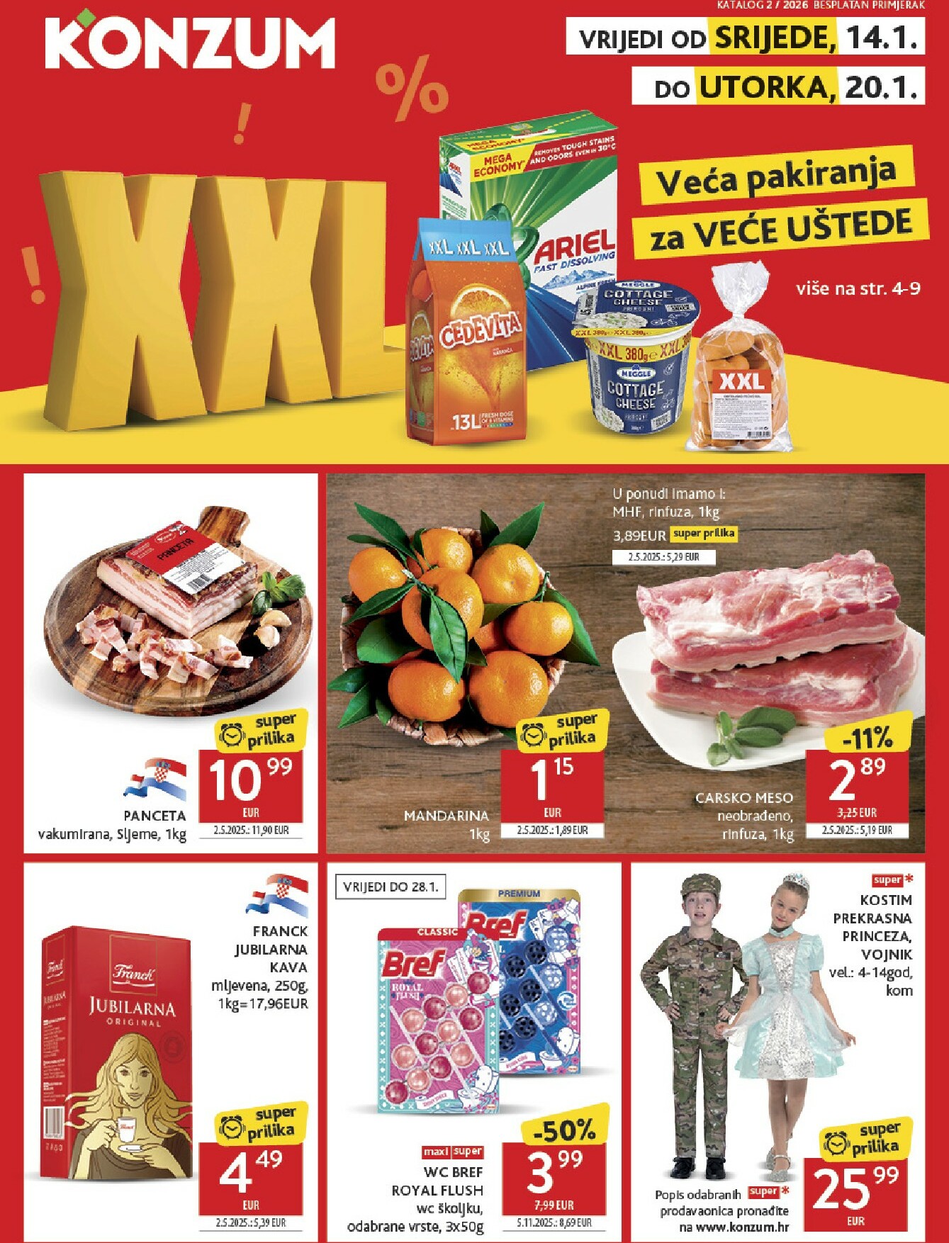 konzum - Prelistajte katalog Konzum, vrijedi od 14.01. do 20.01.