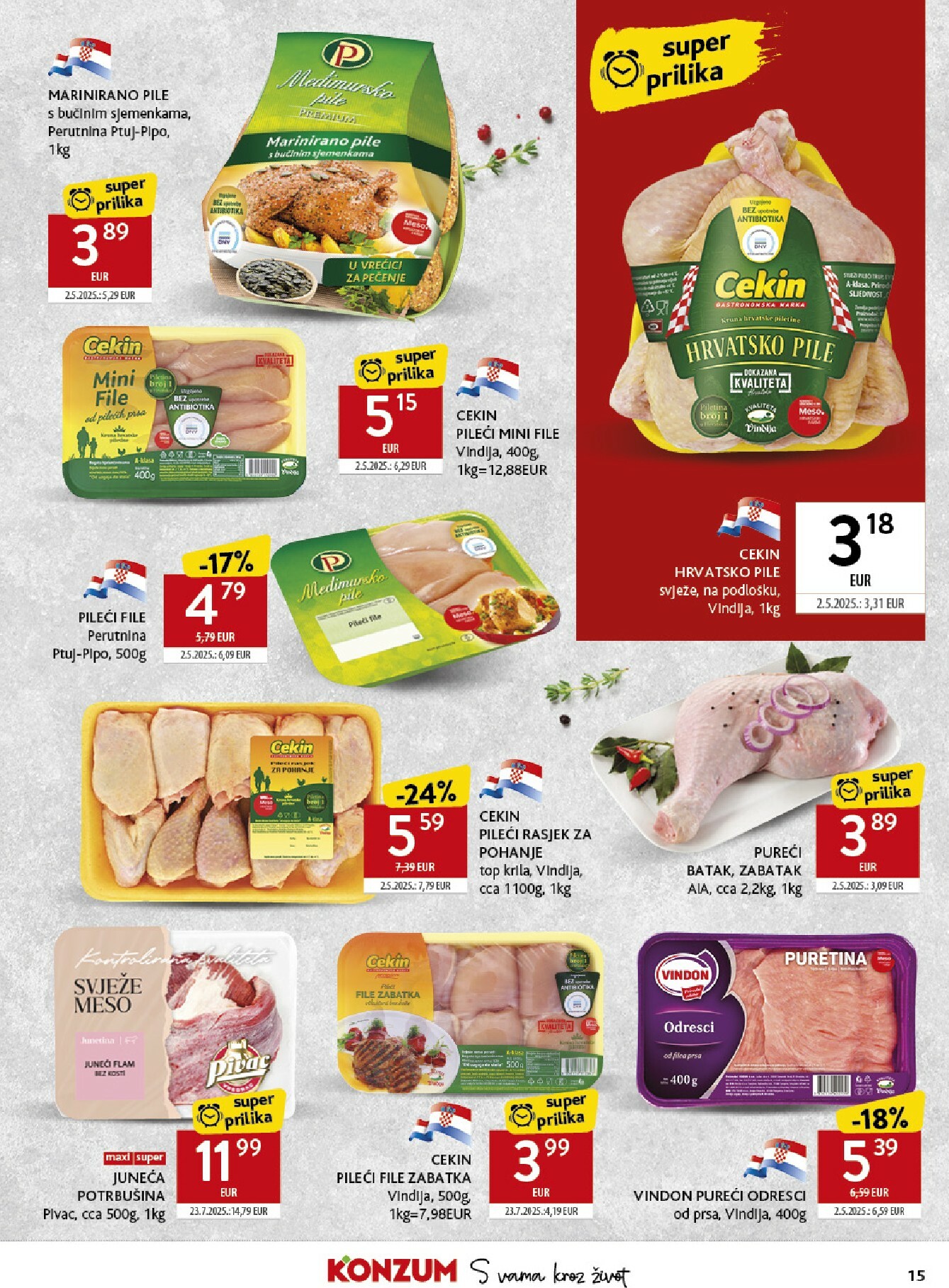 konzum - Prelistajte katalog Konzum, vrijedi od 14.01. do 20.01. - page: 15