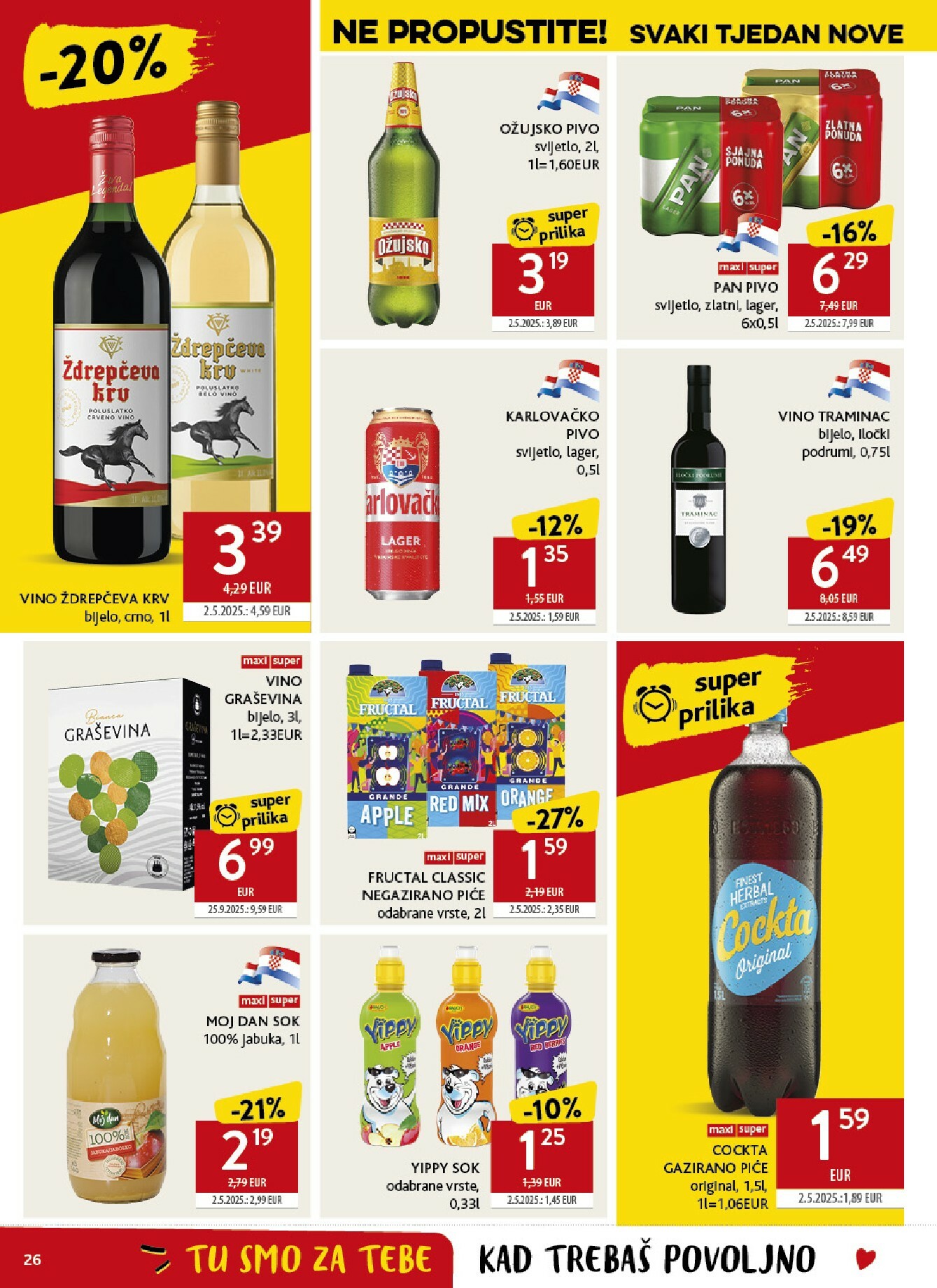 konzum - Prelistajte katalog Konzum, vrijedi od 14.01. do 20.01. - page: 26