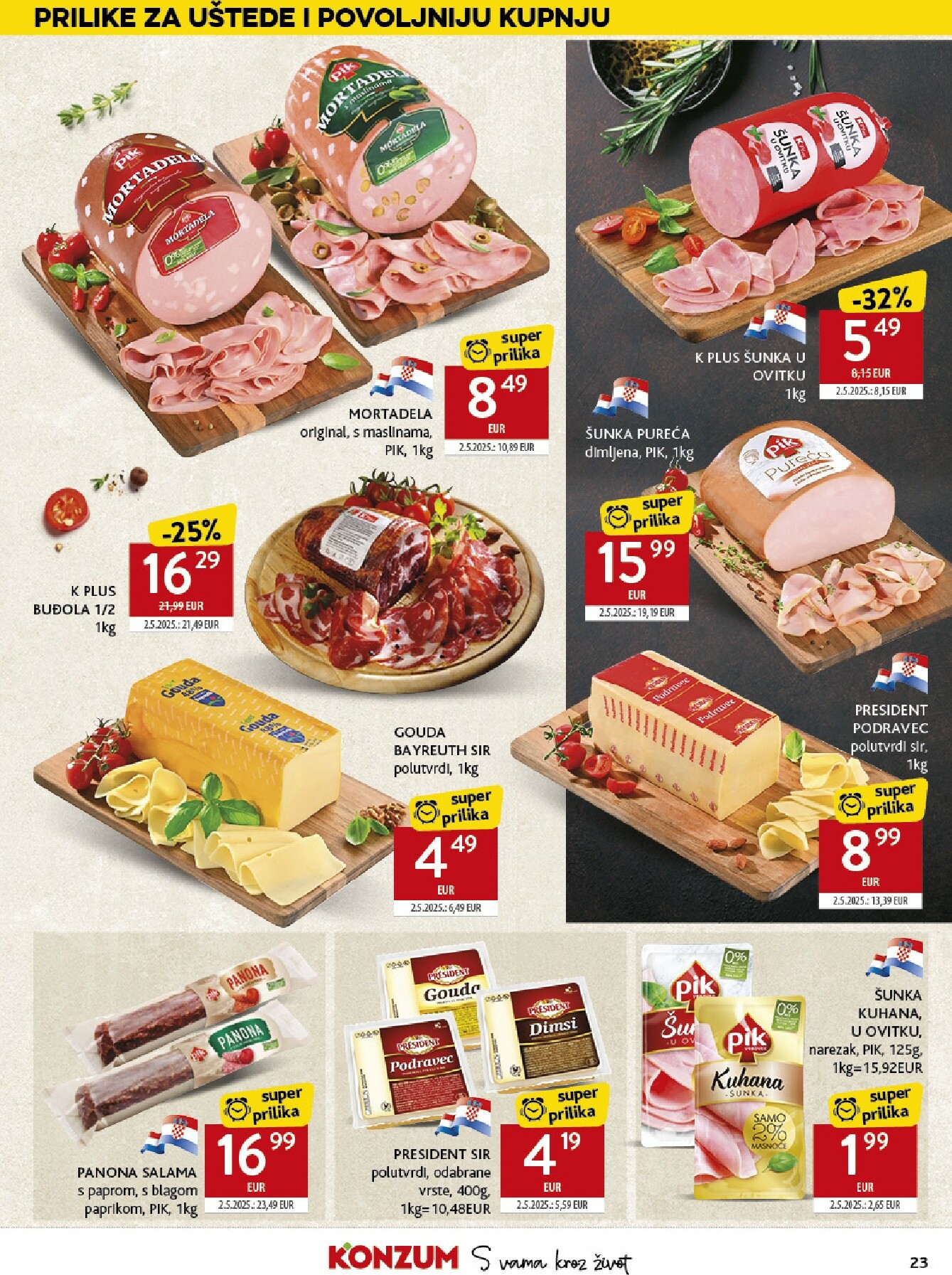 konzum - Prelistajte katalog Konzum, vrijedi od 14.01. do 20.01. - page: 23