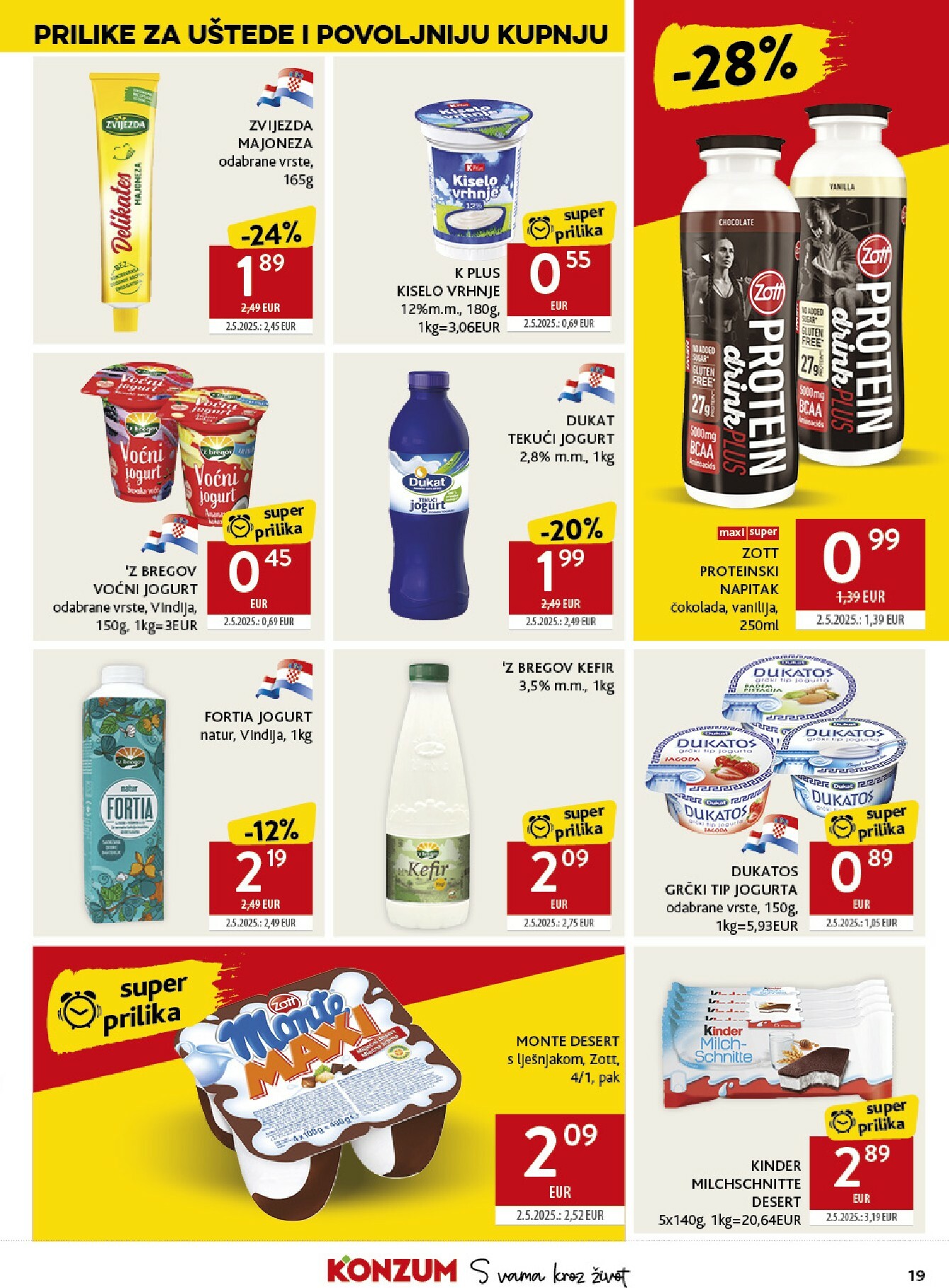 konzum - Prelistajte katalog Konzum, vrijedi od 14.01. do 20.01. - page: 19