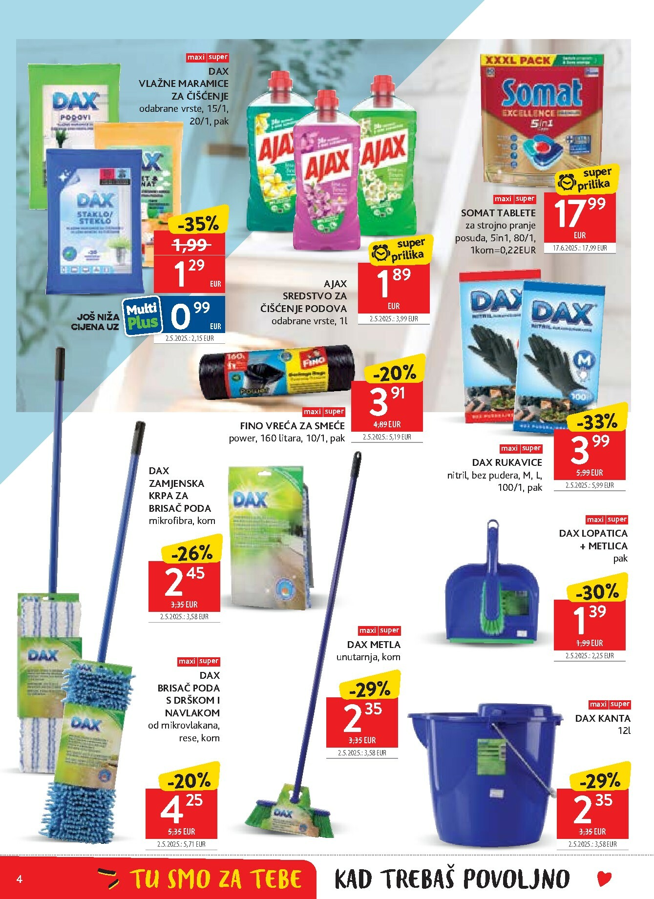 konzum - Prelistajte katalog Konzum - Ponuda proizvoda za čišćenje, vrijedi od 14.01. do 27.01. - page: 4