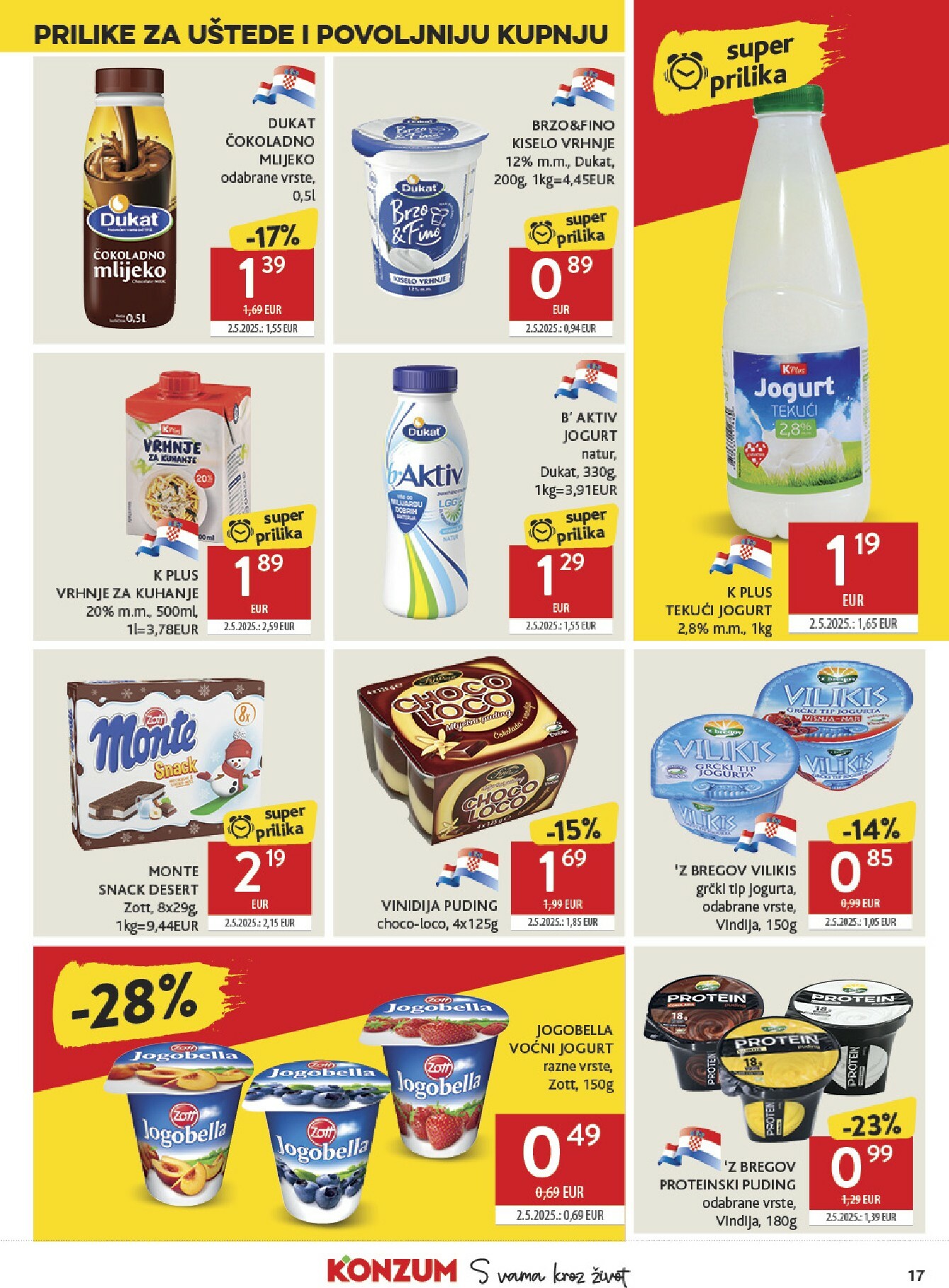konzum - Prelistajte katalog Konzum, vrijedi od 21.01. do 27.01. - page: 17