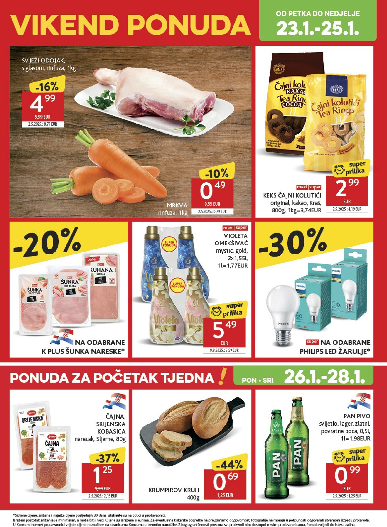 konzum - Prelistajte katalog Konzum, vrijedi od 21.01. do 27.01. - page: 42