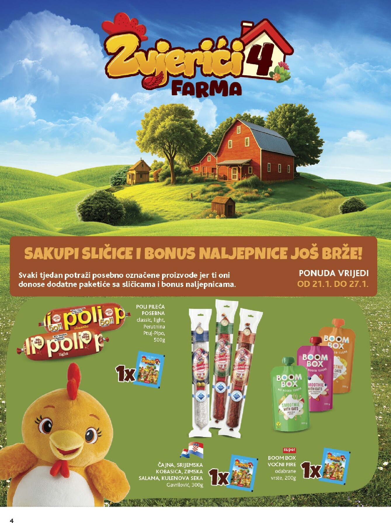 konzum - Prelistajte katalog Konzum, vrijedi od 21.01. do 27.01. - page: 4