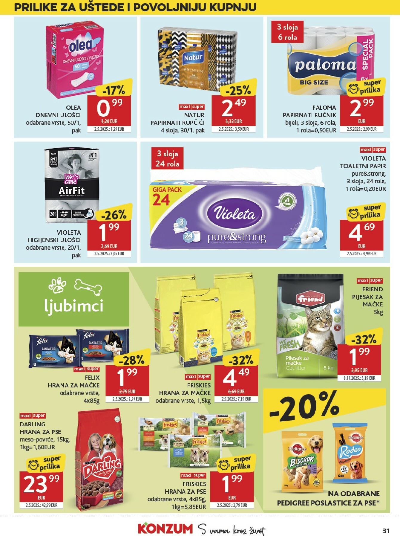konzum - Prelistajte katalog Konzum, vrijedi od 21.01. do 27.01. - page: 31
