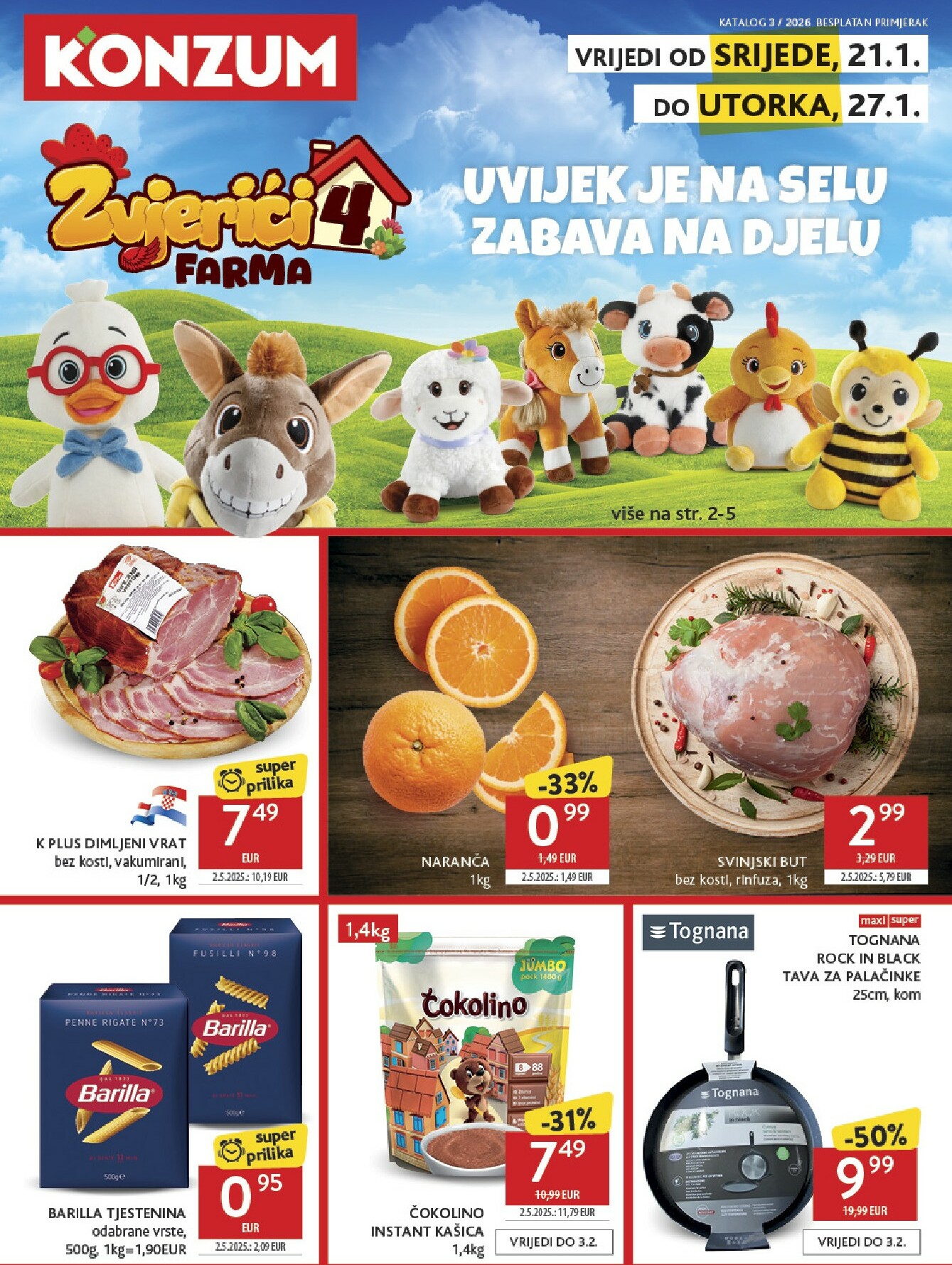 konzum - Prelistajte katalog Konzum, vrijedi od 21.01. do 27.01.