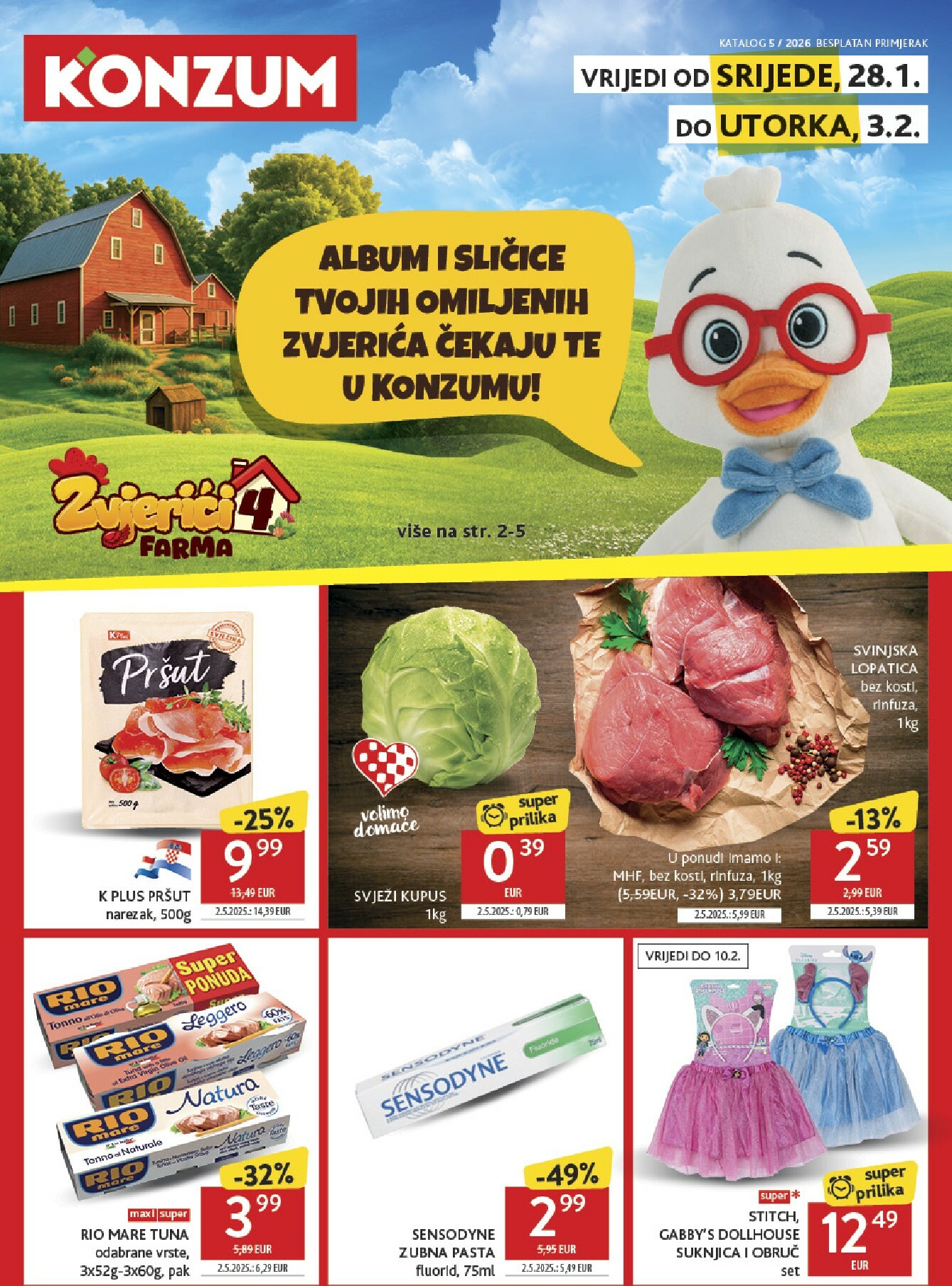 konzum - Prelistajte katalog Konzum, vrijedi od 28.01. do 03.02.