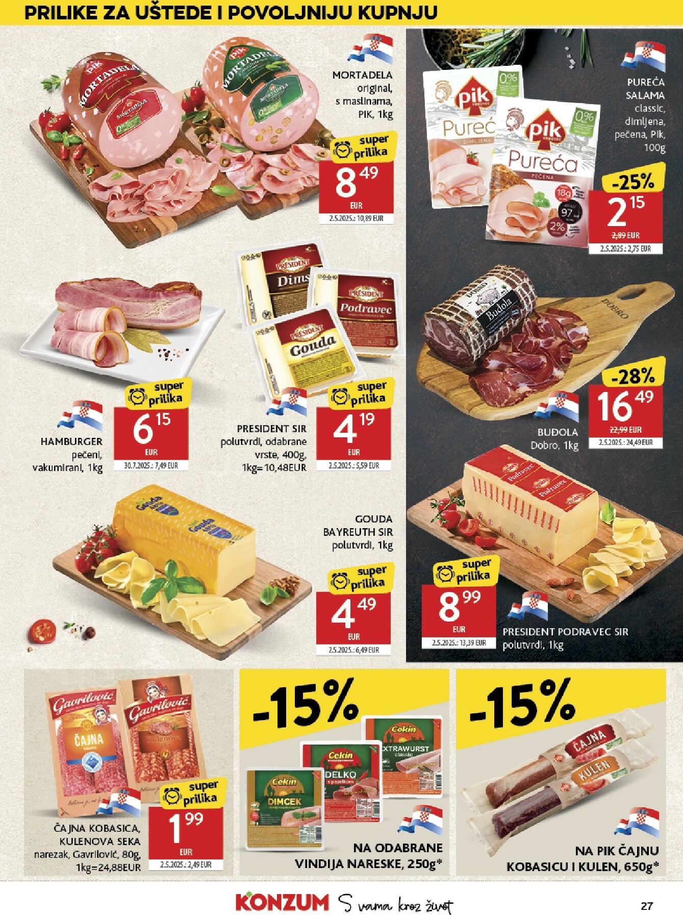konzum - Prelistajte katalog Konzum, vrijedi od 28.01. do 03.02. - page: 27
