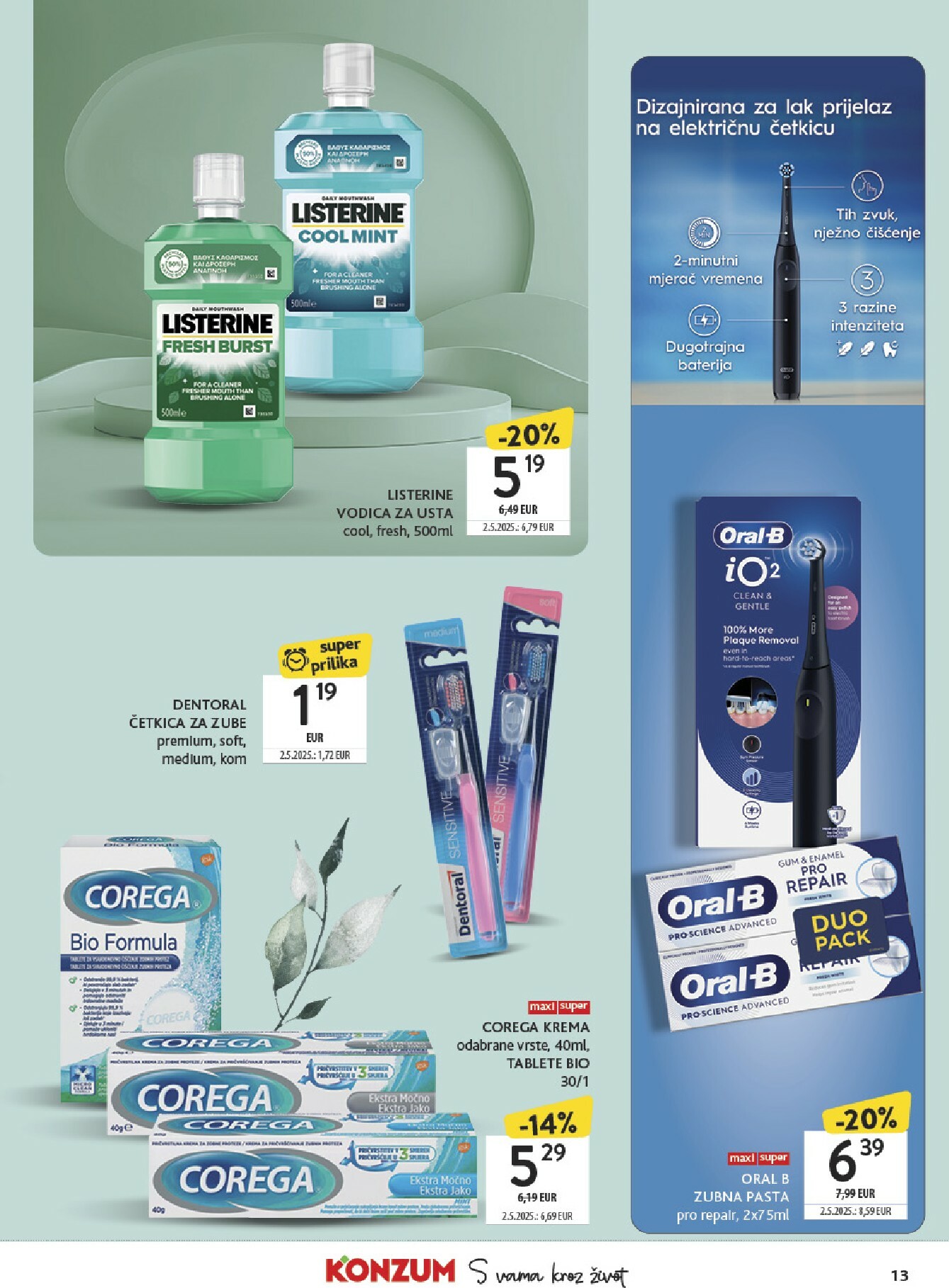 konzum - Prelistajte katalog Konzum - Katalog ljepota i njega, vrijedi od 03.02.2026 do 16.02.2026 - page: 13