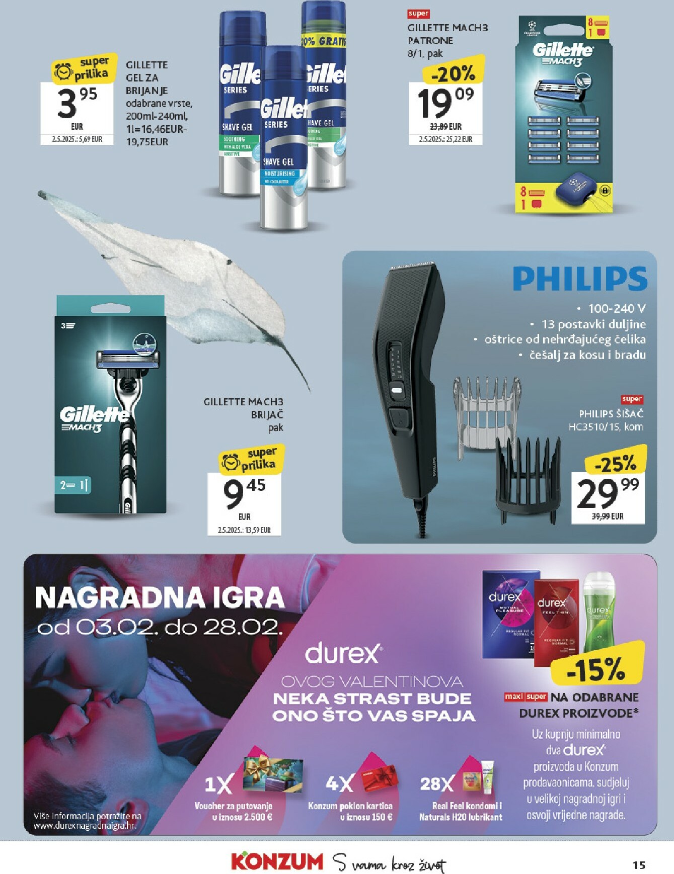 konzum - Prelistajte katalog Konzum - Katalog ljepota i njega, vrijedi od 03.02.2026 do 16.02.2026 - page: 15