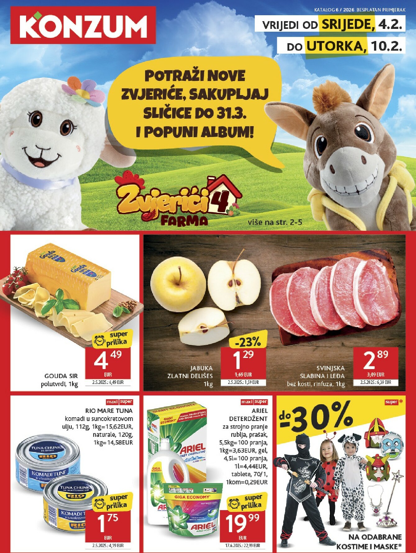 konzum - Prelistajte katalog Konzum, vrijedi od 04.02.2026 do 10.02.2026 - page: 1