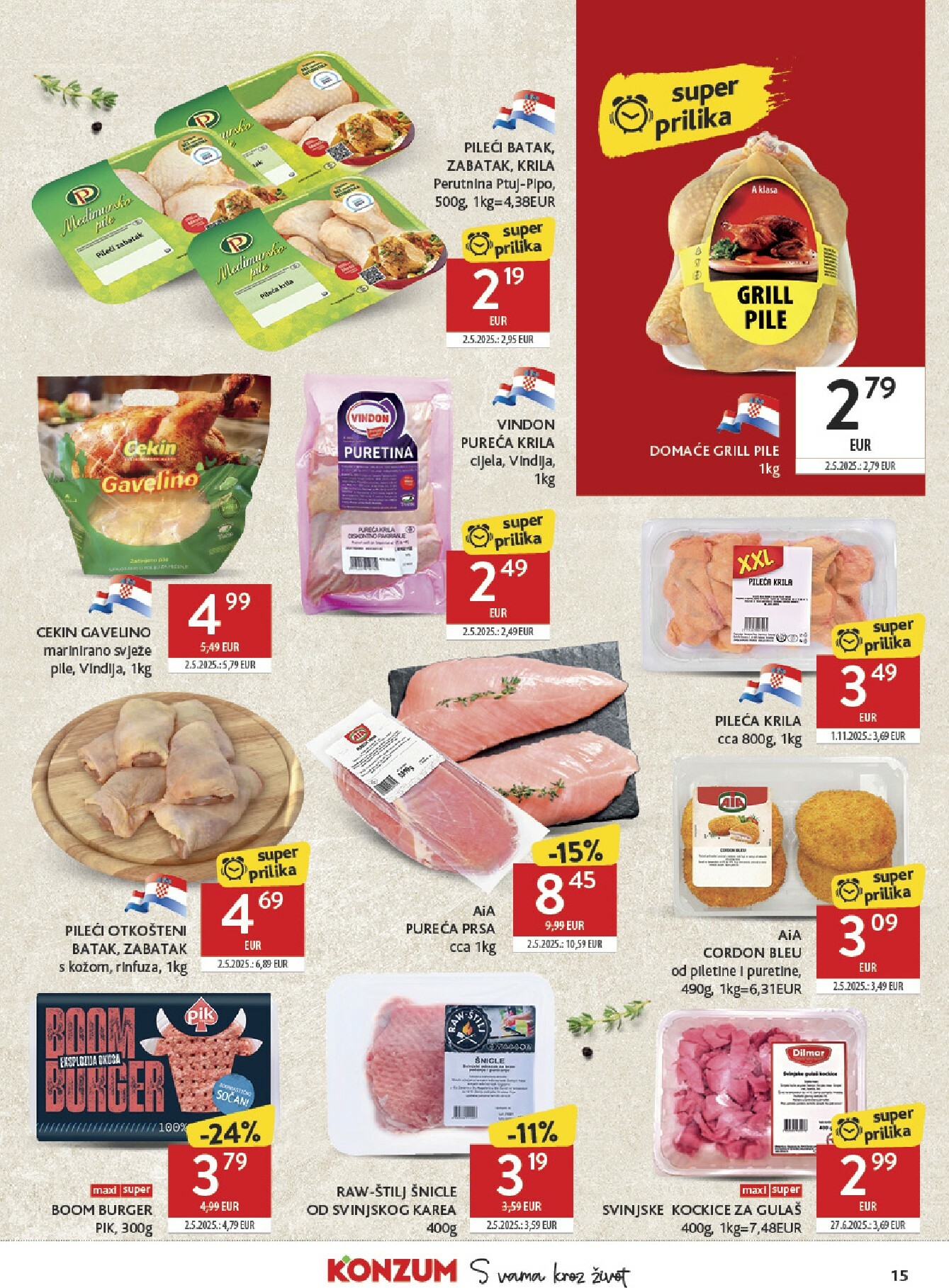 konzum - Prelistajte katalog Konzum, vrijedi od 04.02.2026 do 10.02.2026 - page: 15