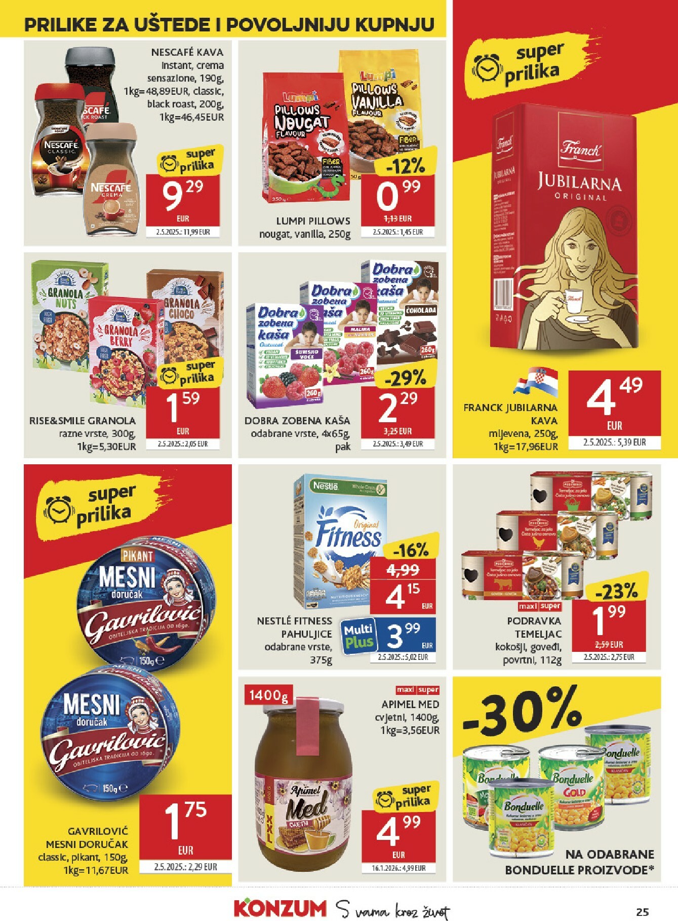 konzum - Prelistajte katalog Konzum, vrijedi od 04.02.2026 do 10.02.2026 - page: 25