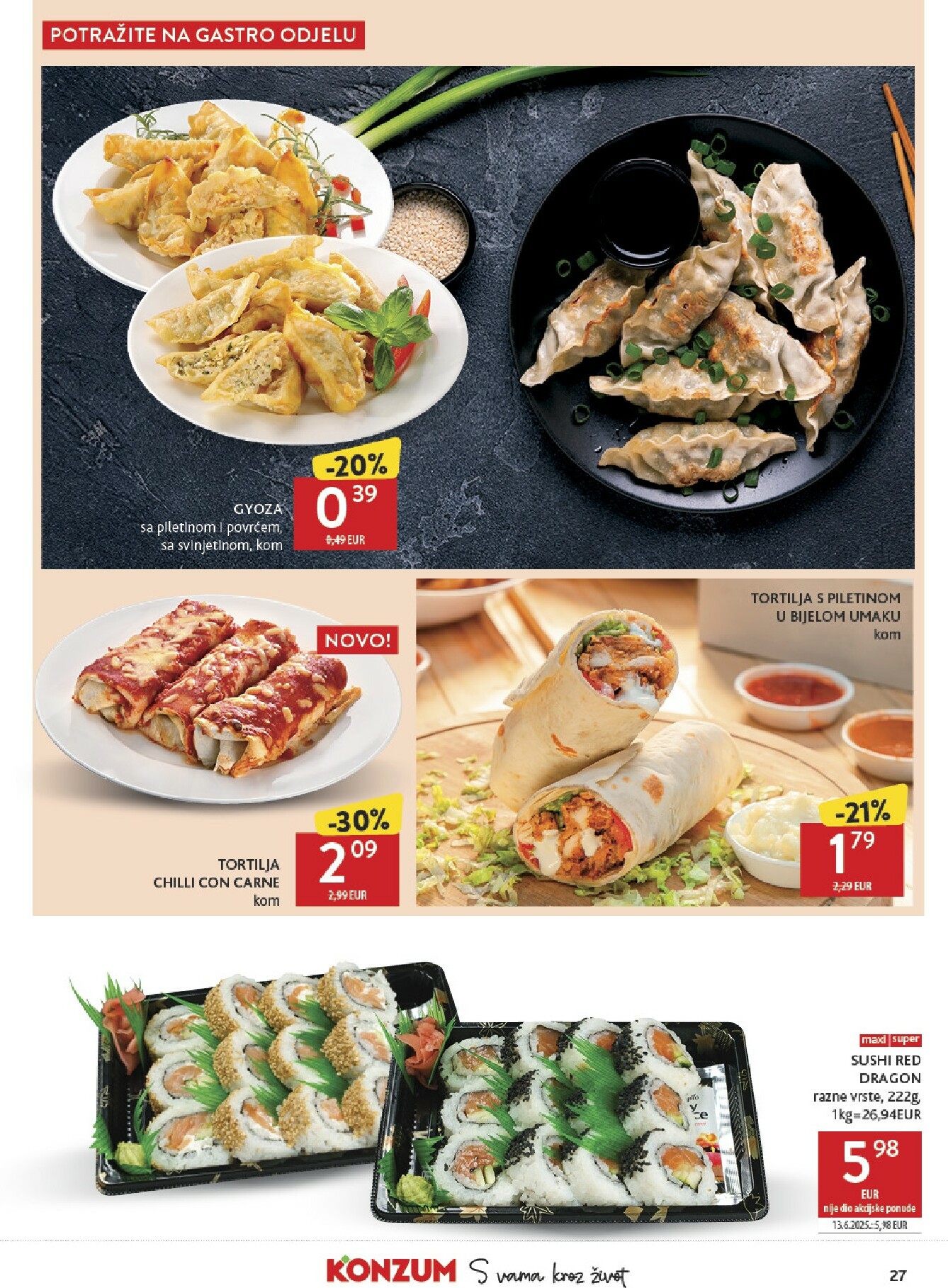 konzum - Prelistajte katalog Konzum, vrijedi od 11.02.2026 do 17.02.2026 - page: 27