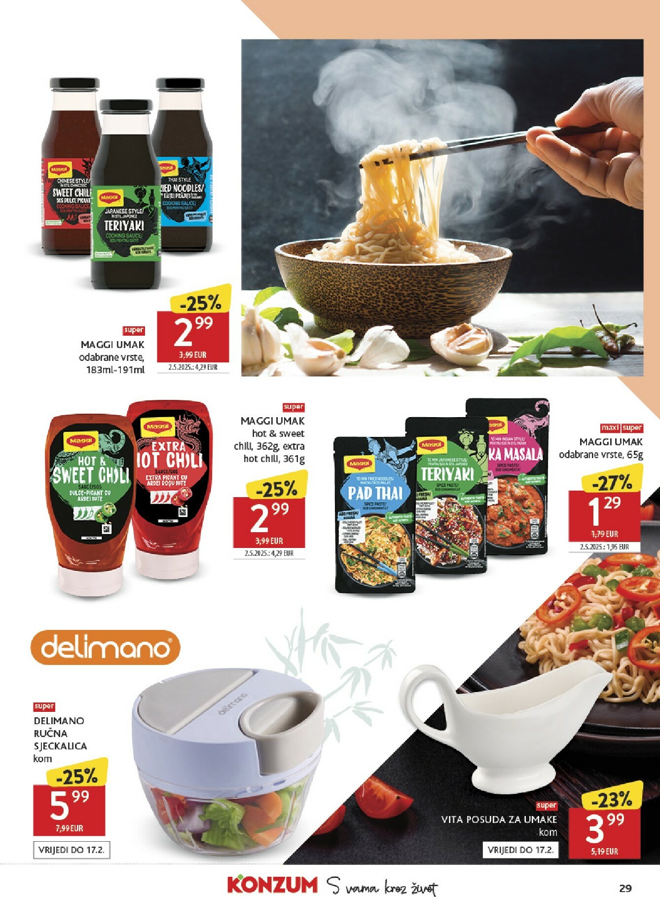 konzum - Prelistajte katalog Konzum, vrijedi od 11.02.2026 do 17.02.2026 - page: 29