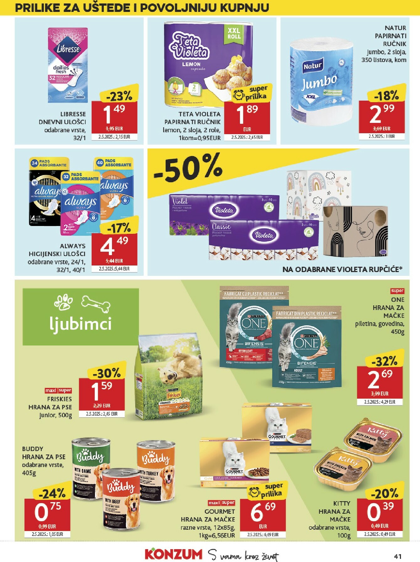 konzum - Prelistajte katalog Konzum, vrijedi od 18.02.2026 do 24.02.2026 - page: 41