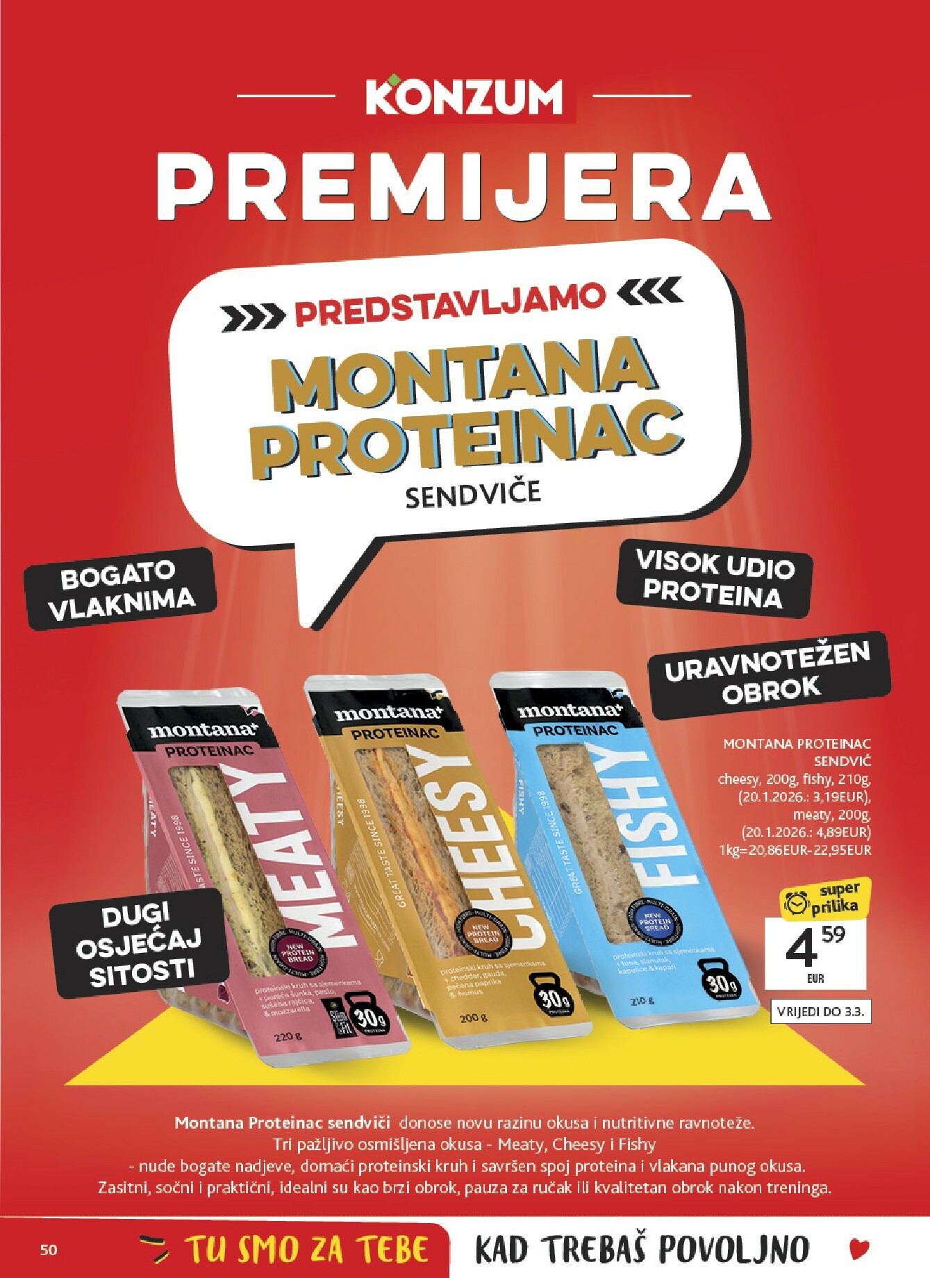 konzum - Prelistajte katalog Konzum, vrijedi od 18.02.2026 do 24.02.2026 - page: 50