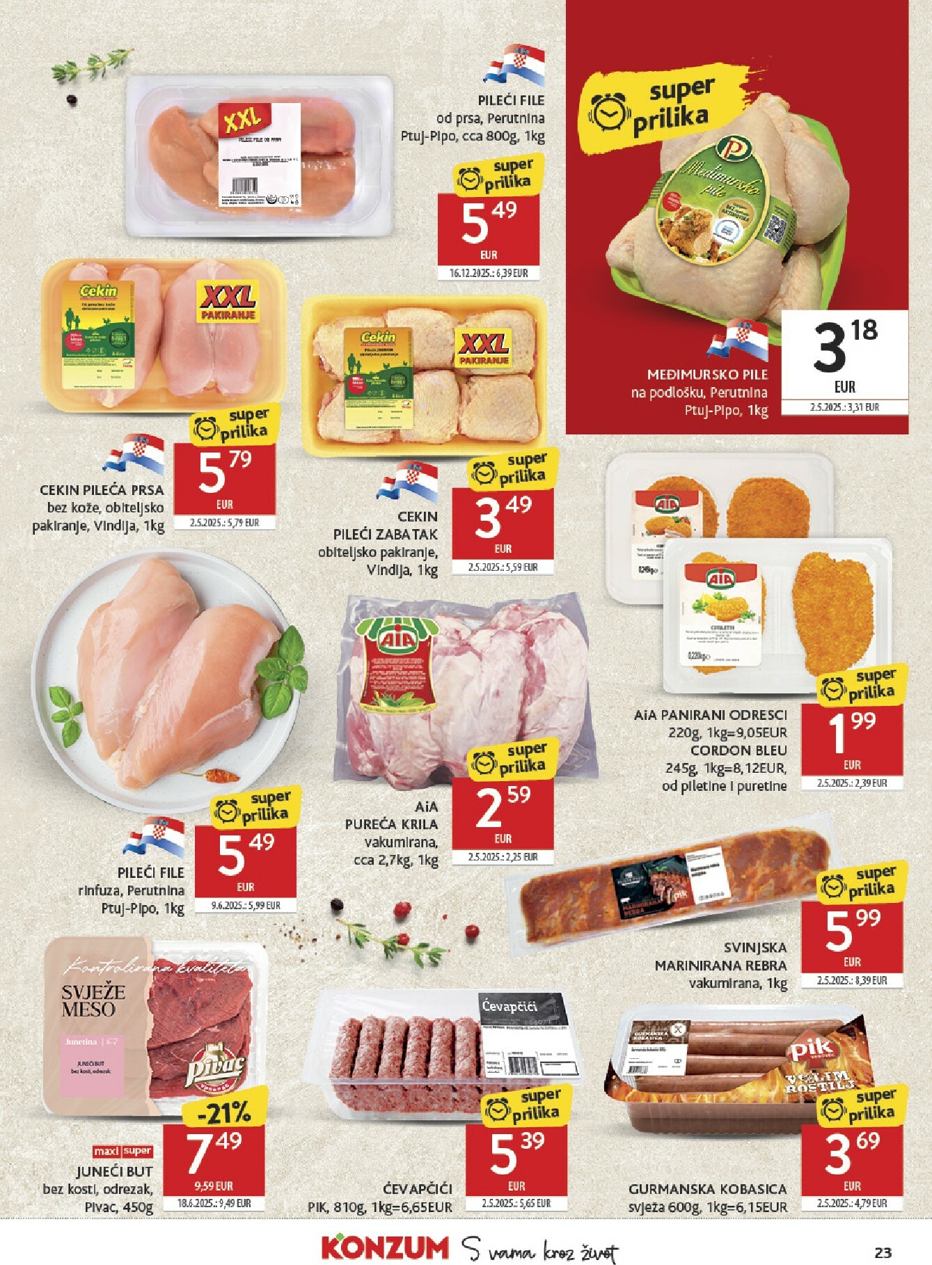 konzum - Prelistajte katalog Konzum, vrijedi od 18.02.2026 do 24.02.2026 - page: 23