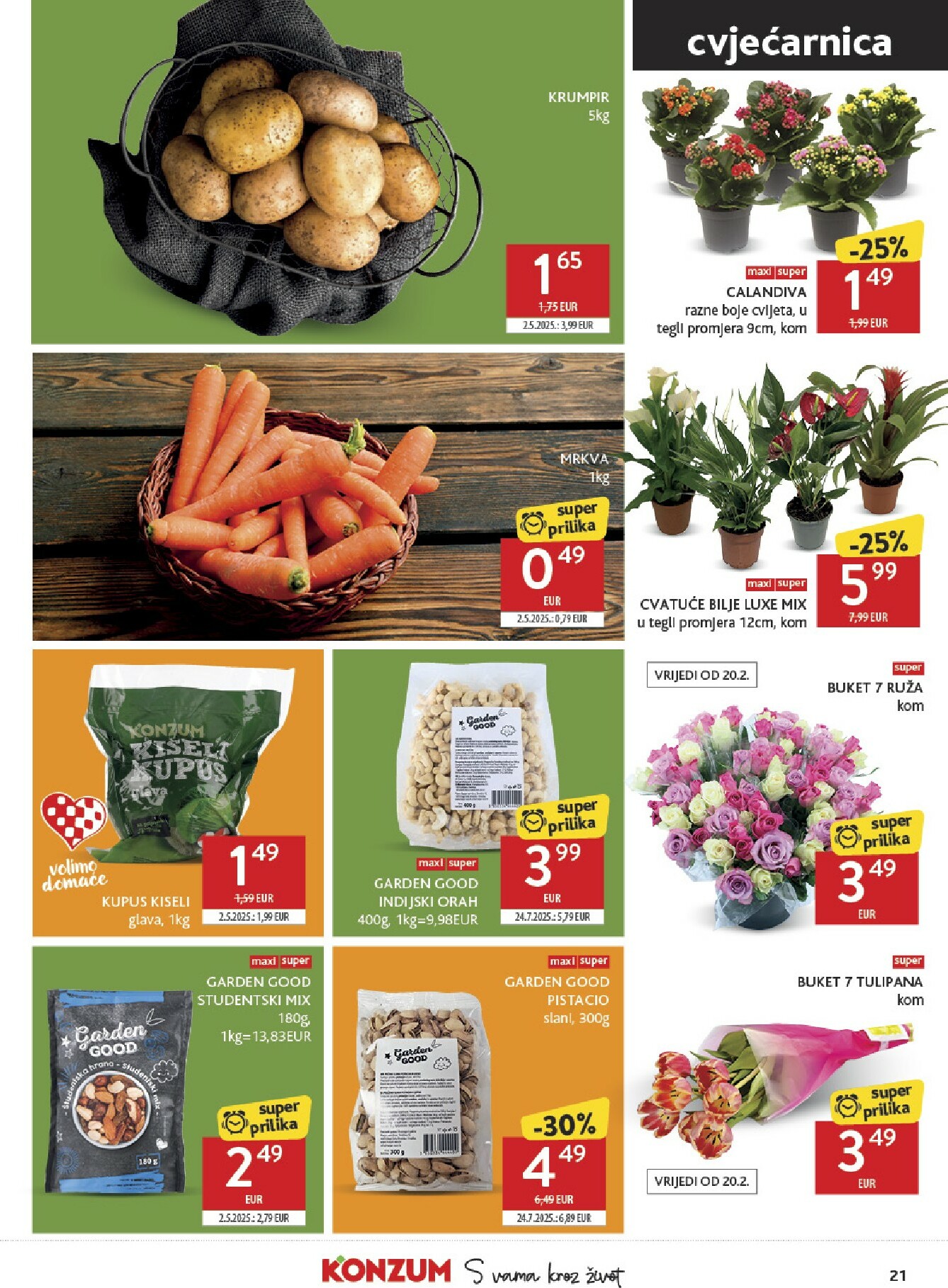 konzum - Prelistajte katalog Konzum, vrijedi od 18.02.2026 do 24.02.2026 - page: 21