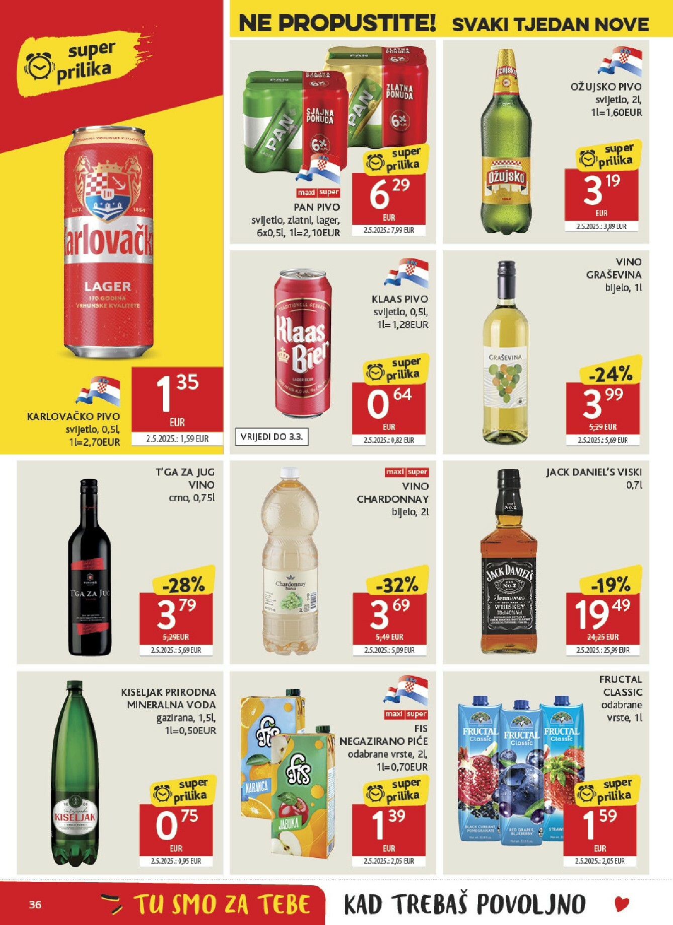 konzum - Prelistajte katalog Konzum, vrijedi od 18.02.2026 do 24.02.2026 - page: 36