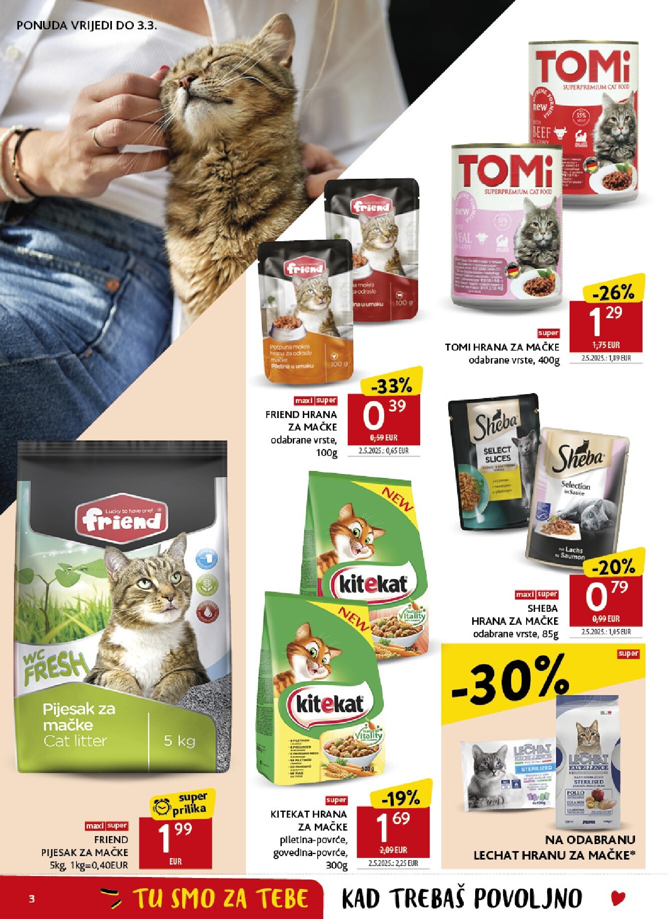 konzum - Prelistajte katalog Konzum - Ponuda za kućne ljubimce, vrijedi od 18.02.2026 do 03.03.2026 - page: 3