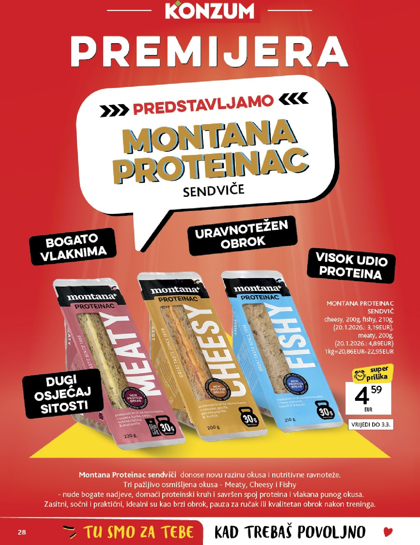 konzum - Prelistajte katalog Konzum, vrijedi od 25.02.2026 do 03.03.2026 - page: 28