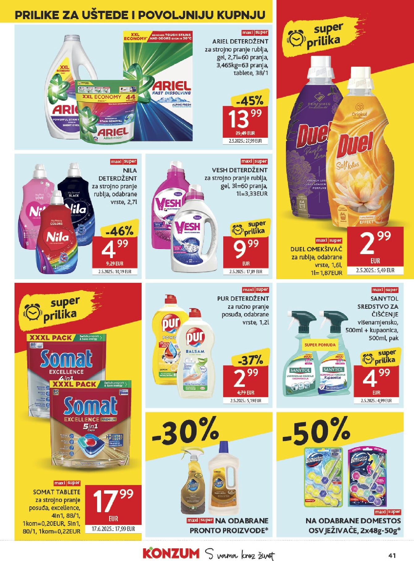 konzum - Prelistajte katalog Konzum, vrijedi od 25.02.2026 do 03.03.2026 - page: 41
