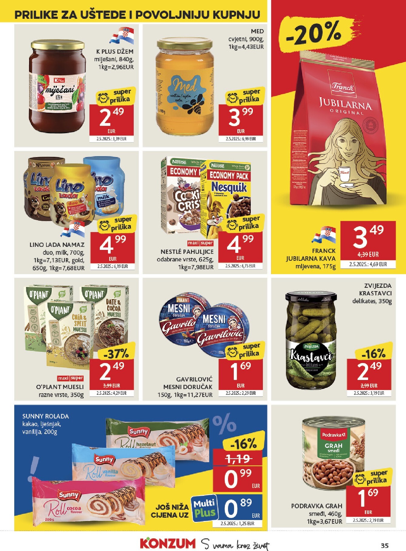 konzum - Prelistajte katalog Konzum, vrijedi od 25.02.2026 do 03.03.2026 - page: 35