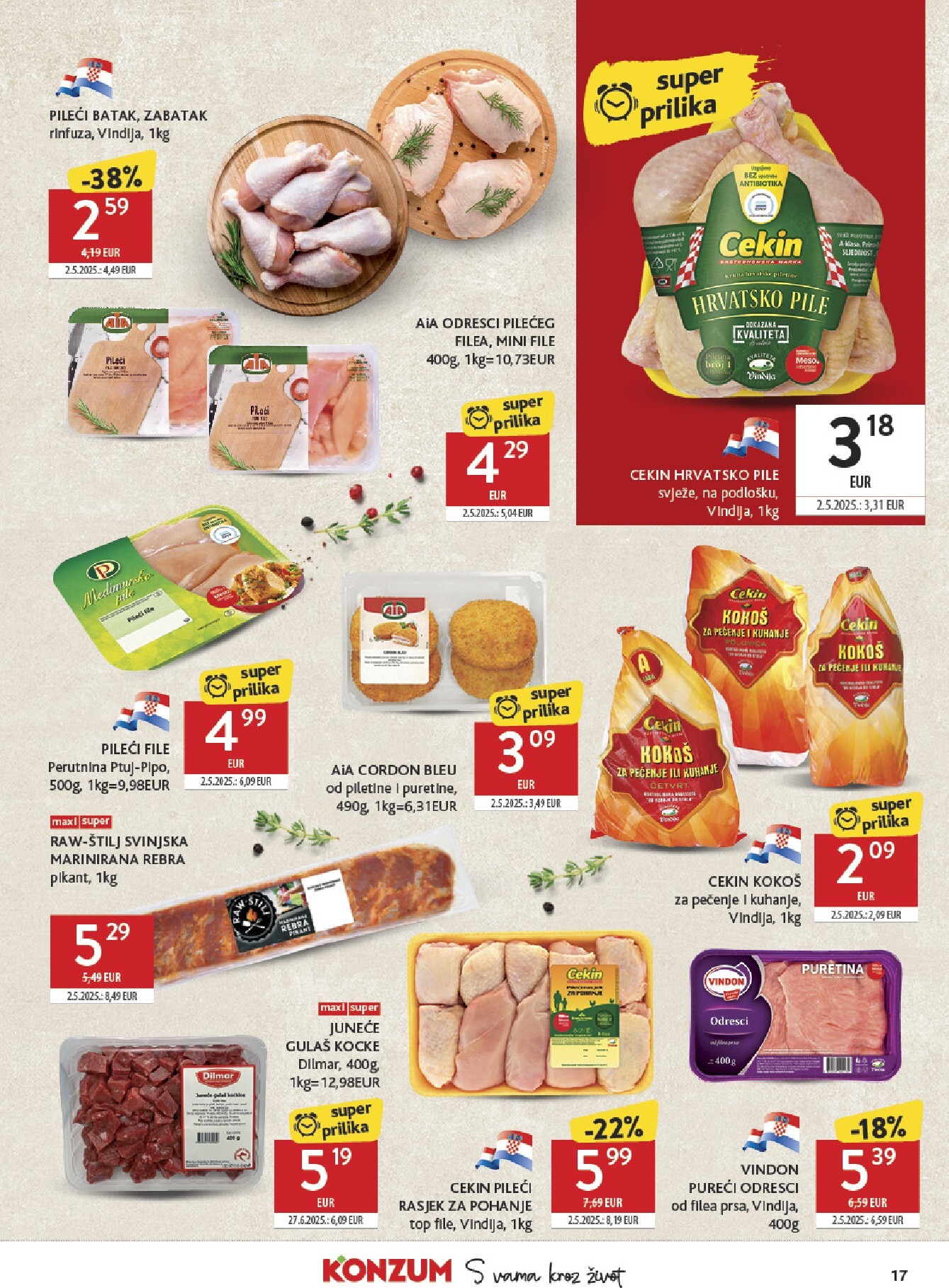 konzum - Prelistajte katalog Konzum, vrijedi od 25.02.2026 do 03.03.2026 - page: 17