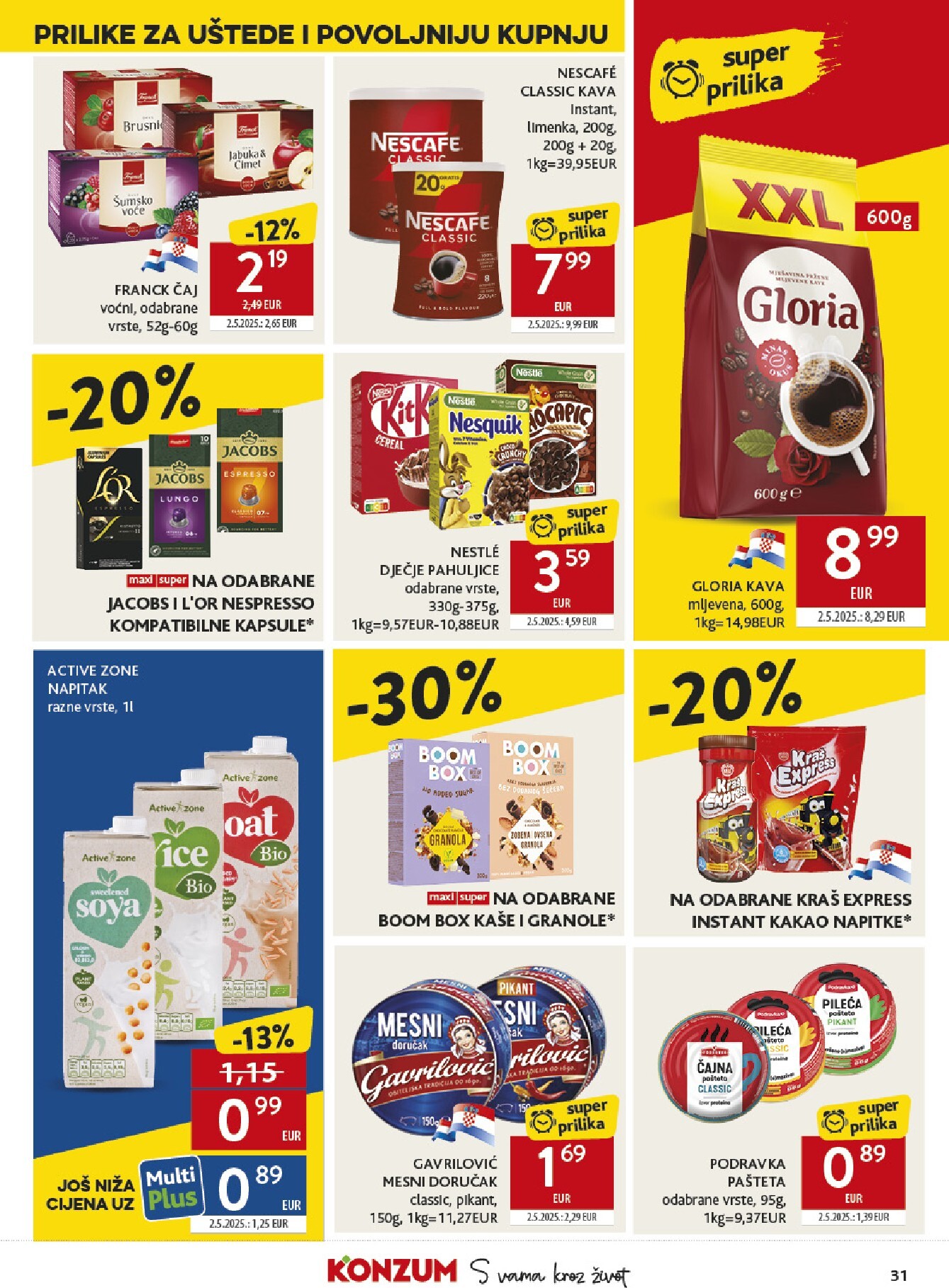 konzum - Prelistajte katalog Konzum, vrijedi od 11.03.2026 do 17.03.2026 - page: 31
