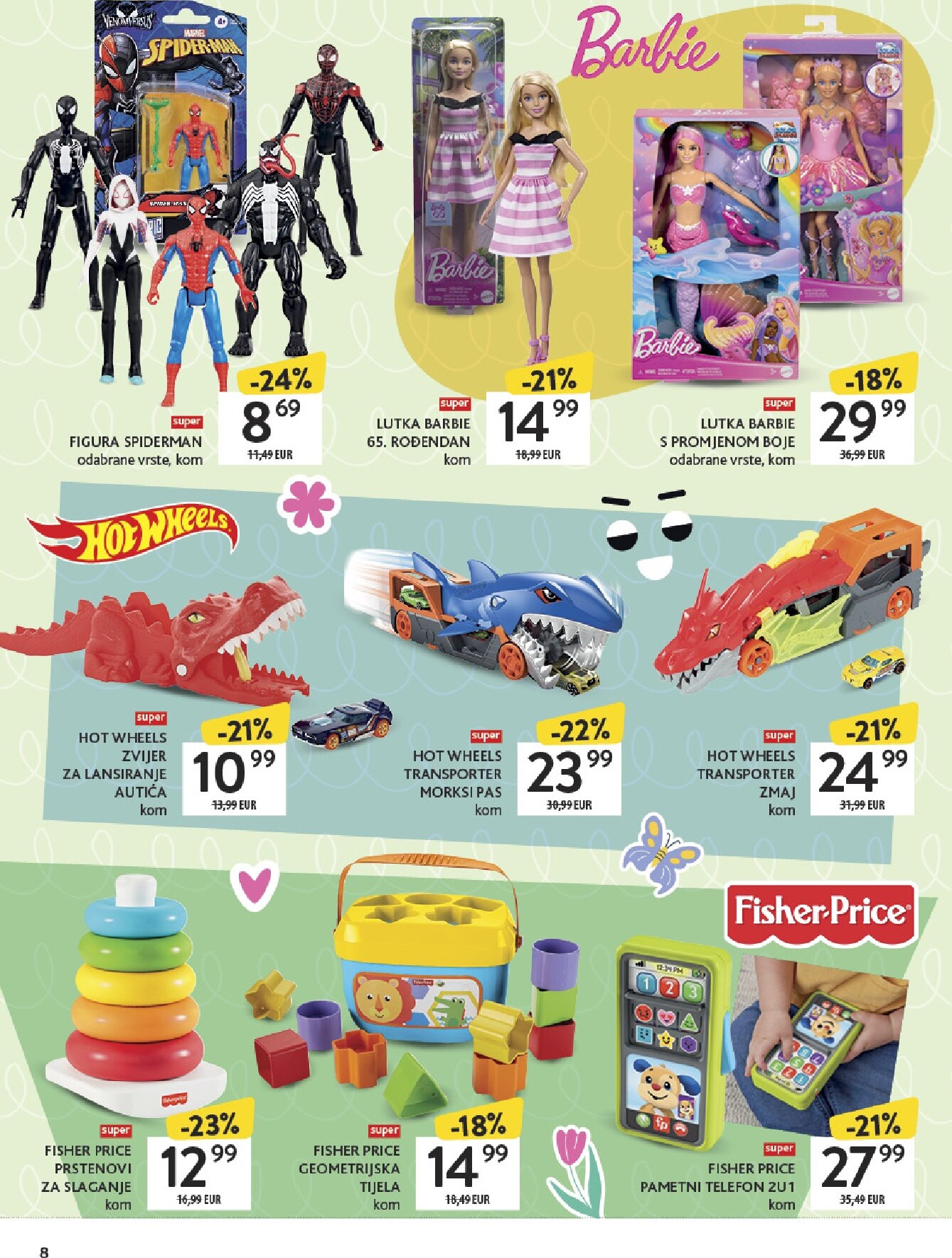 konzum - Prelistajte katalog Konzum - Katalog igračaka, vrijedi od 09.03.2026 do 05.04.2026 - page: 8