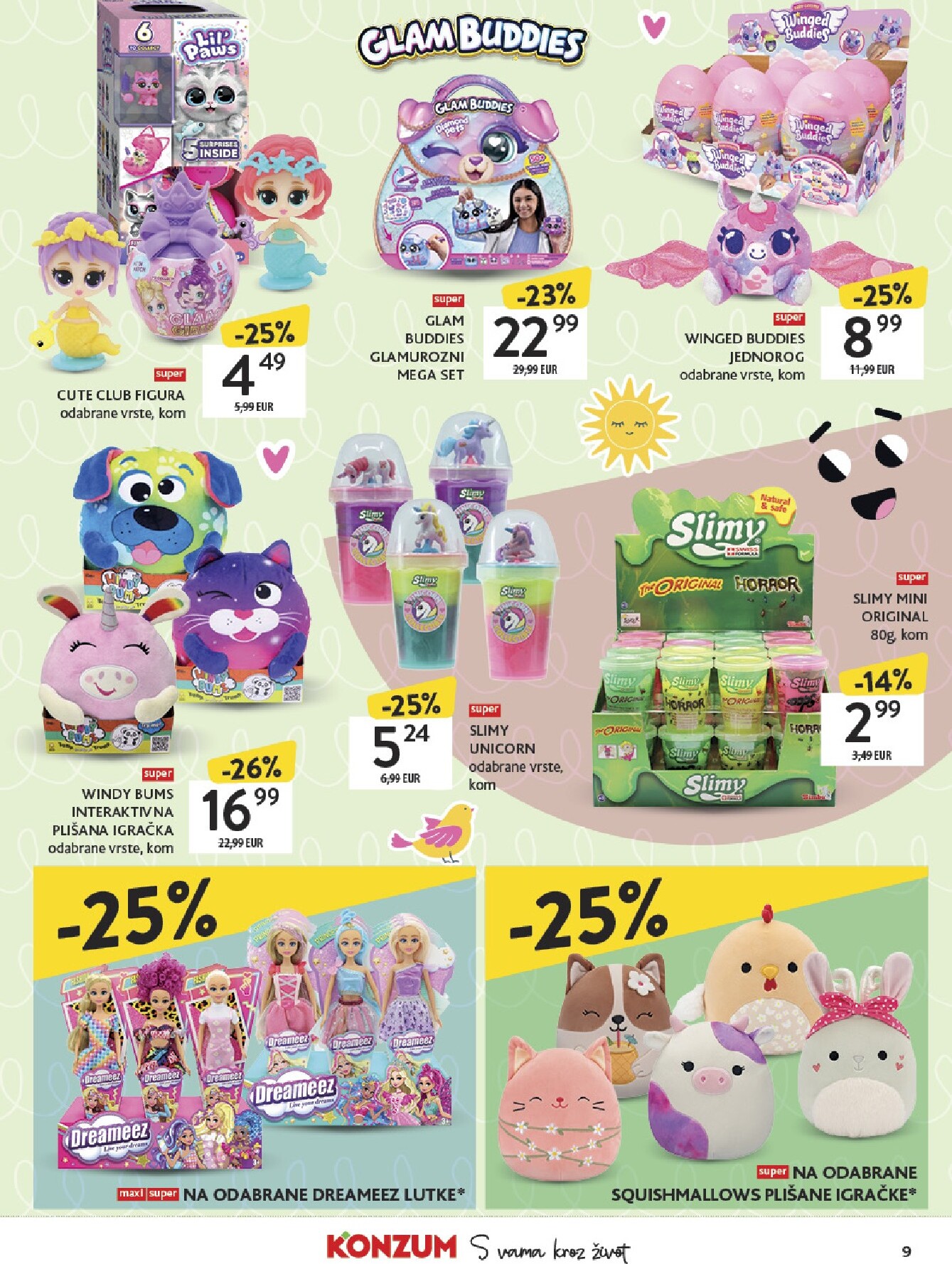 konzum - Prelistajte katalog Konzum - Katalog igračaka, vrijedi od 09.03.2026 do 05.04.2026 - page: 9