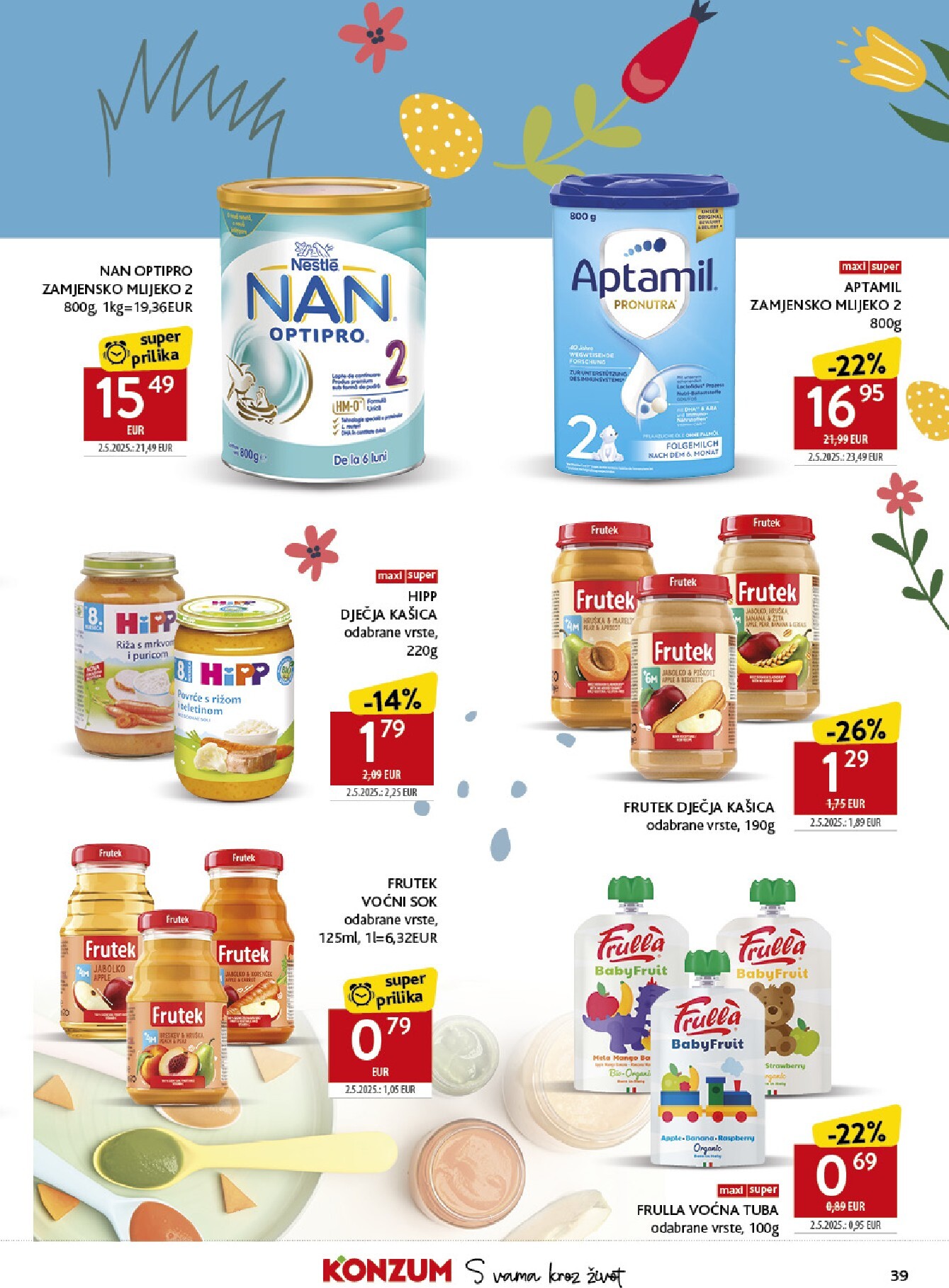 konzum - Prelistajte katalog Konzum, vrijedi od 18.03.2026 do 24.03.2026 - page: 39
