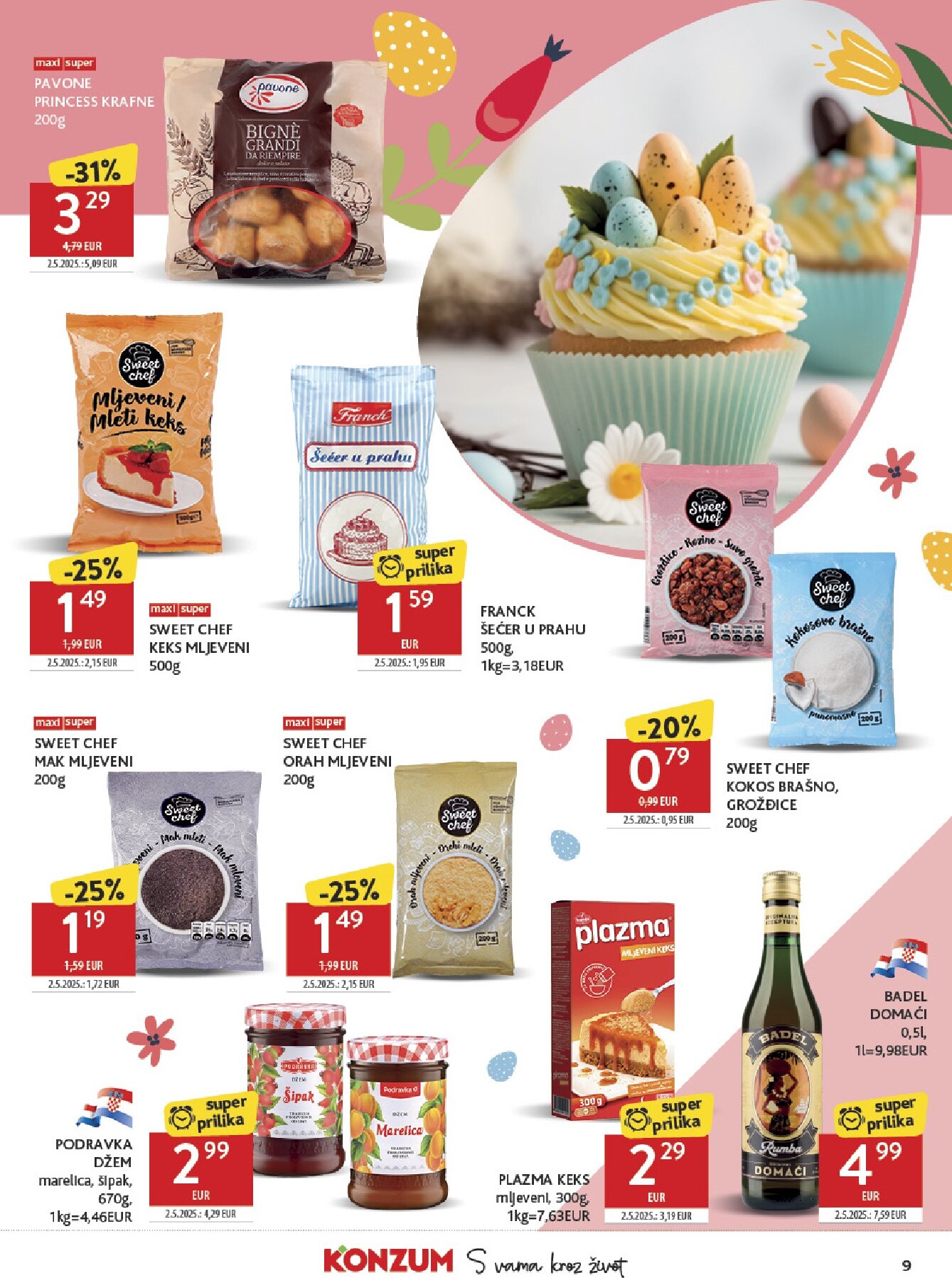 konzum - Prelistajte katalog Konzum, vrijedi od 18.03.2026 do 24.03.2026 - page: 9