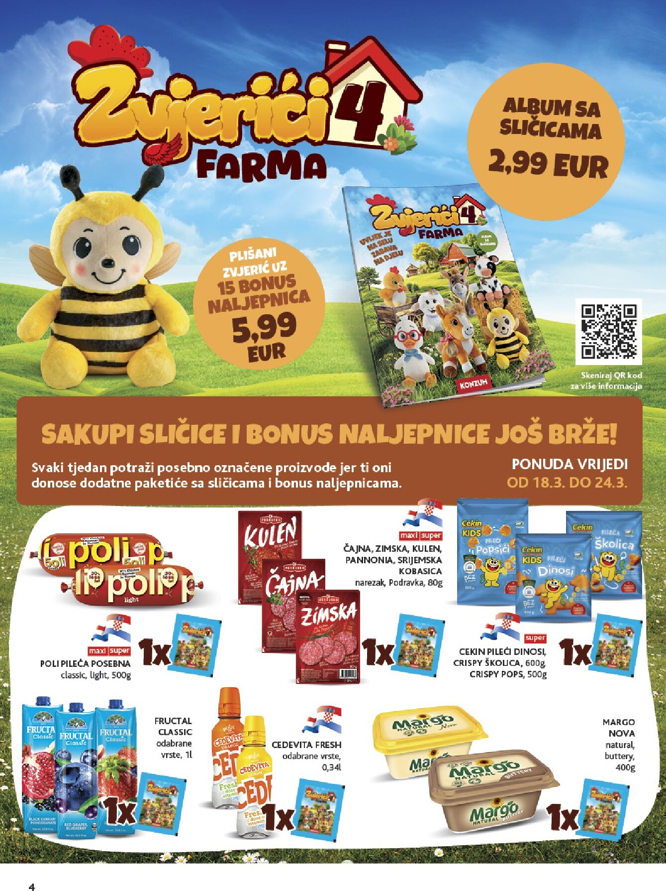 konzum - Prelistajte katalog Konzum, vrijedi od 18.03.2026 do 24.03.2026 - page: 4