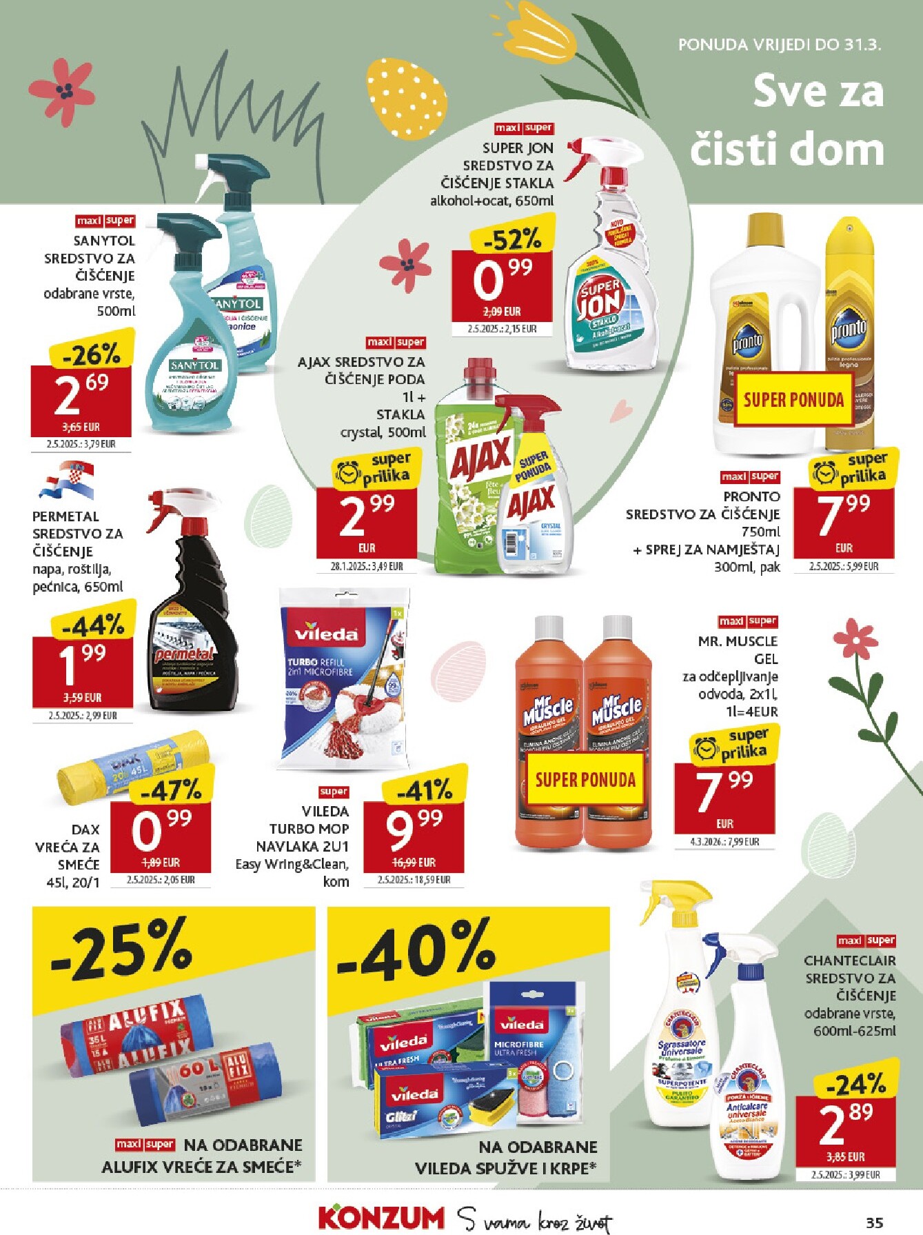 konzum - Prelistajte katalog Konzum, vrijedi od 18.03.2026 do 24.03.2026 - page: 35