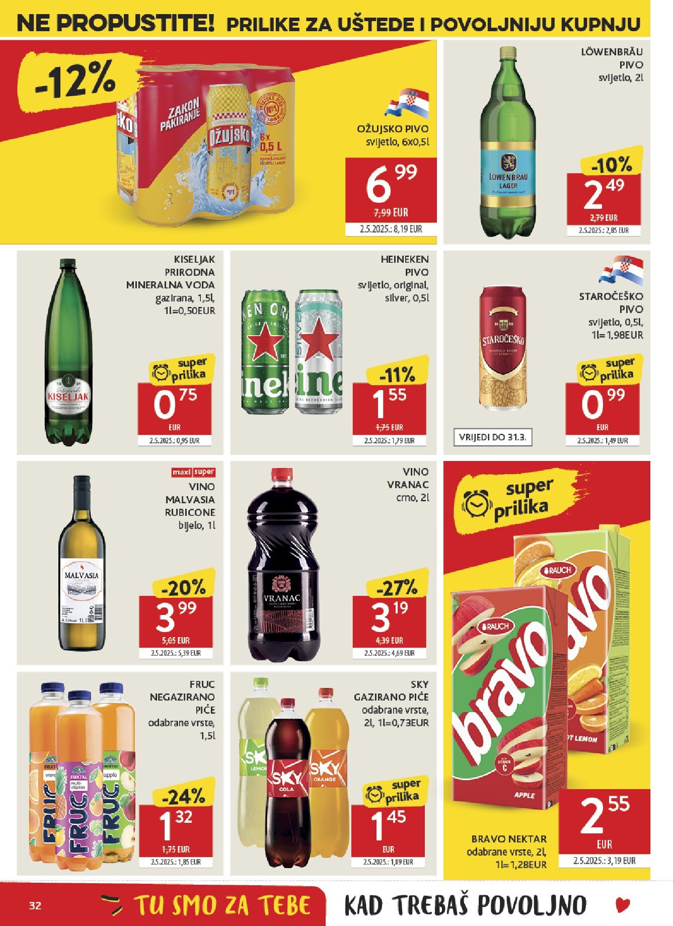 konzum - Prelistajte katalog Konzum, vrijedi od 18.03.2026 do 24.03.2026 - page: 32
