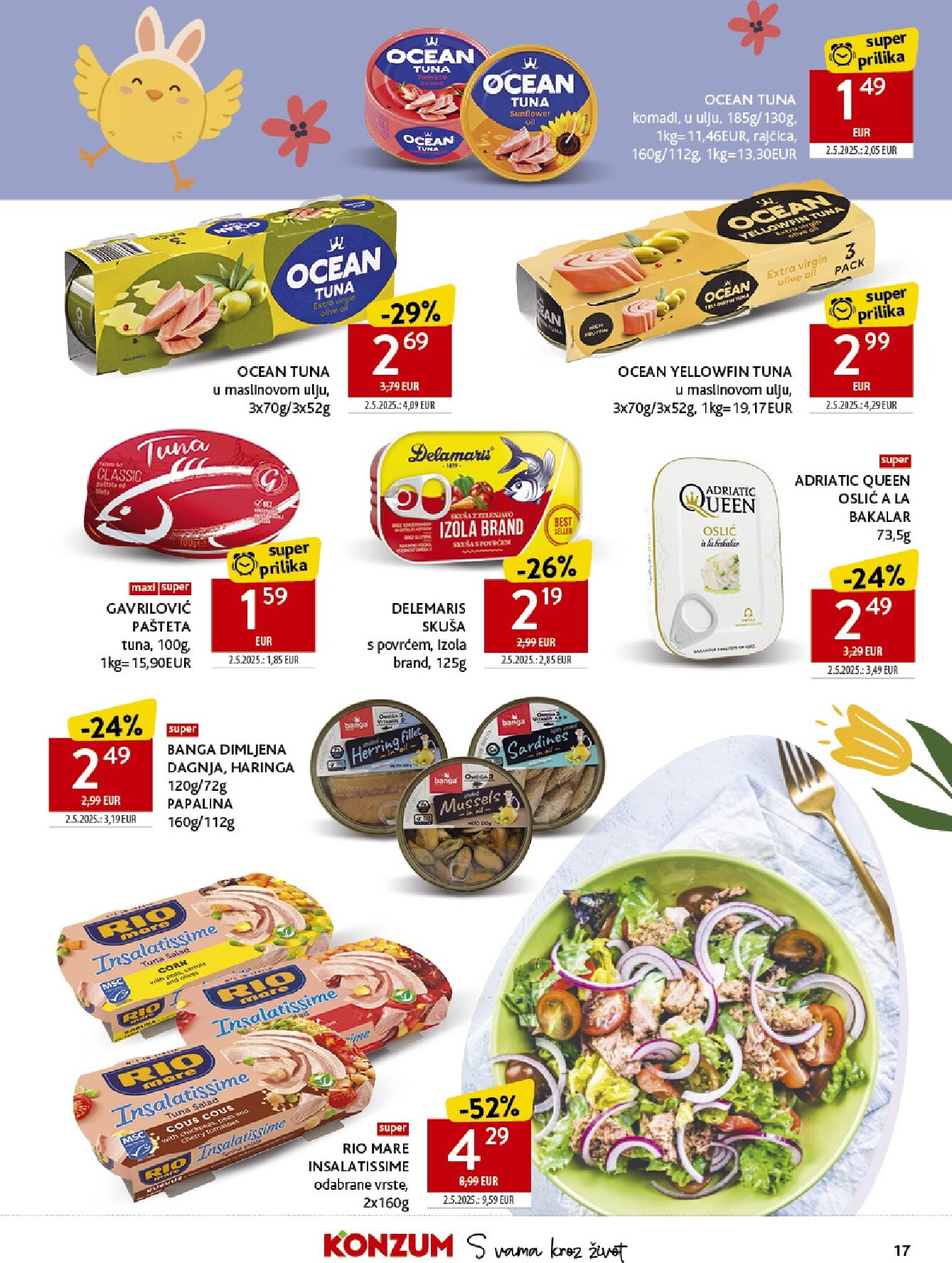 konzum - Prelistajte katalog Konzum, vrijedi od 25.03.2026 do 04.04.2026 - page: 17