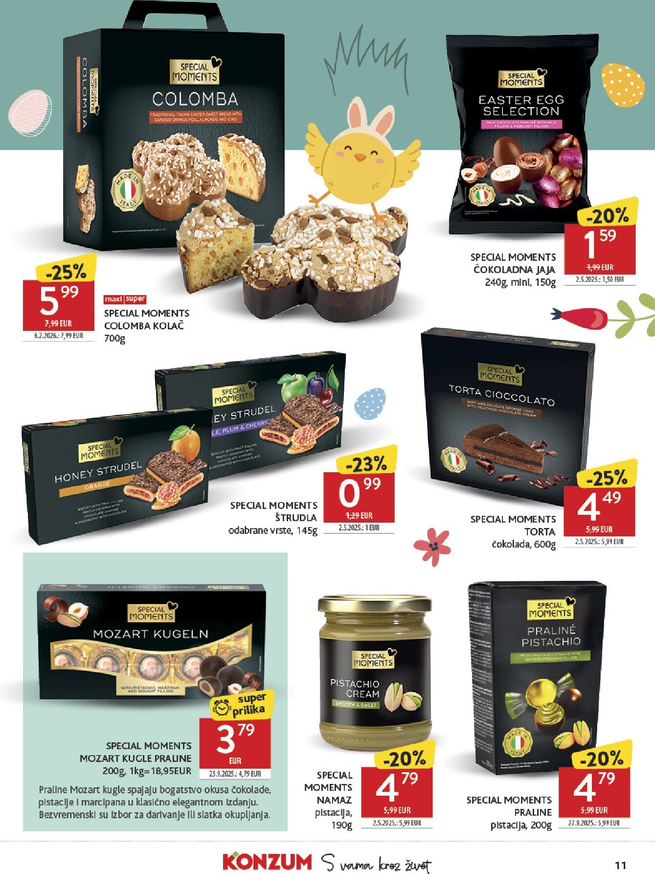 konzum - Prelistajte katalog Konzum, vrijedi od 25.03.2026 do 04.04.2026 - page: 11
