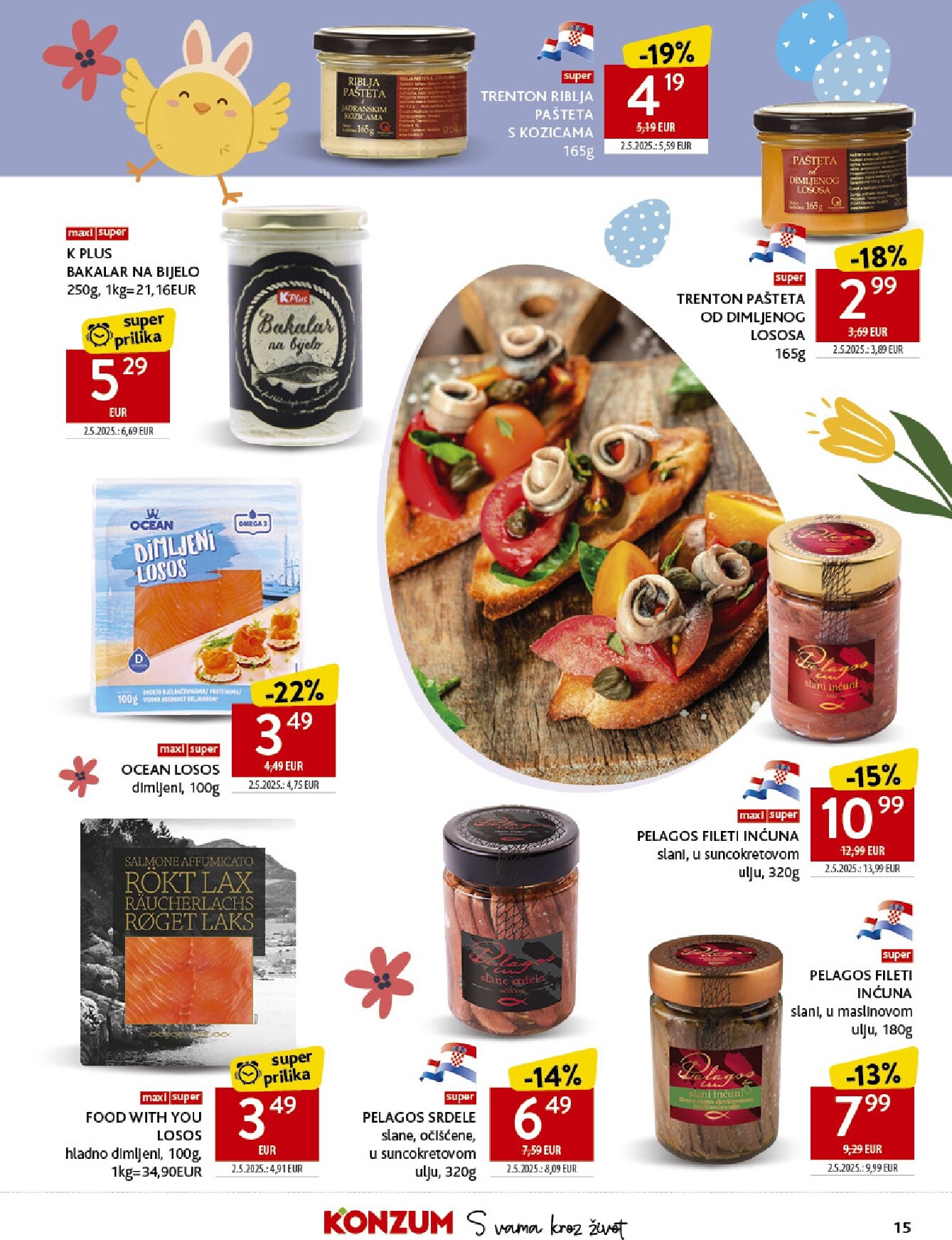 konzum - Prelistajte katalog Konzum, vrijedi od 25.03.2026 do 04.04.2026 - page: 15