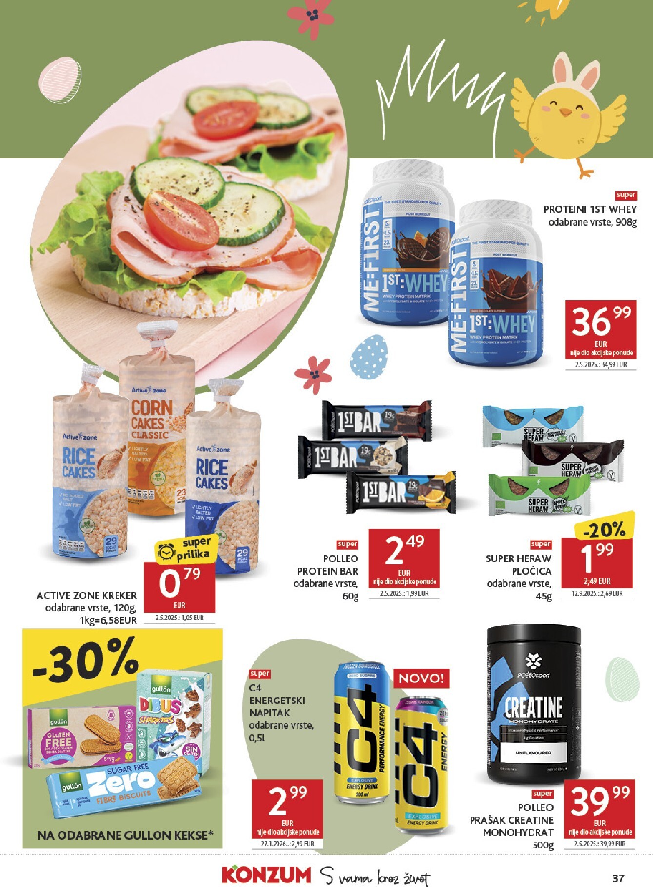 konzum - Prelistajte katalog Konzum, vrijedi od 25.03.2026 do 04.04.2026 - page: 37