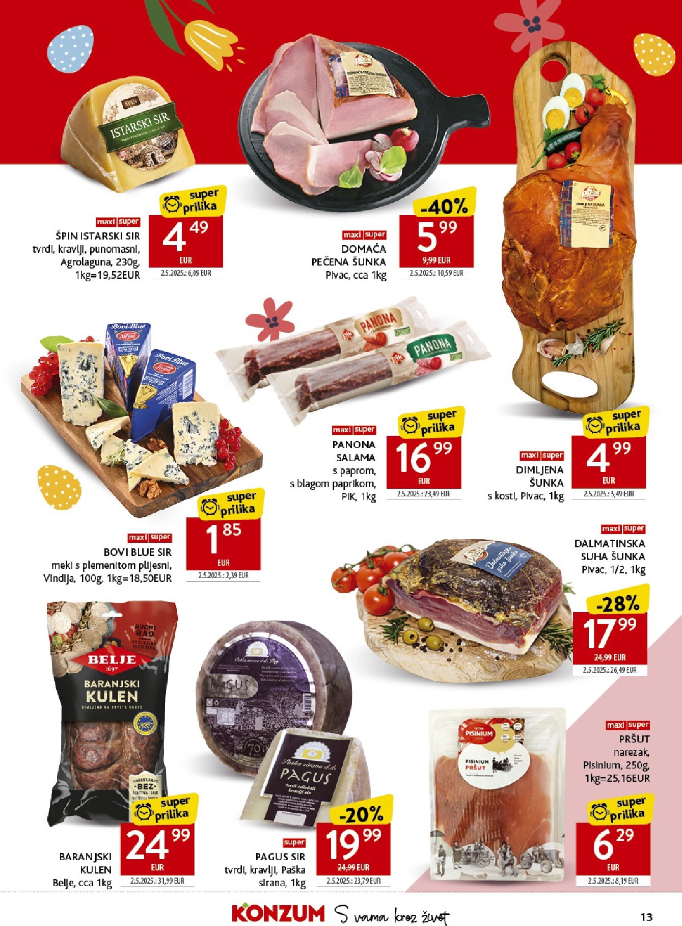 konzum - Prelistajte katalog Konzum, vrijedi od 25.03.2026 do 04.04.2026 - page: 13